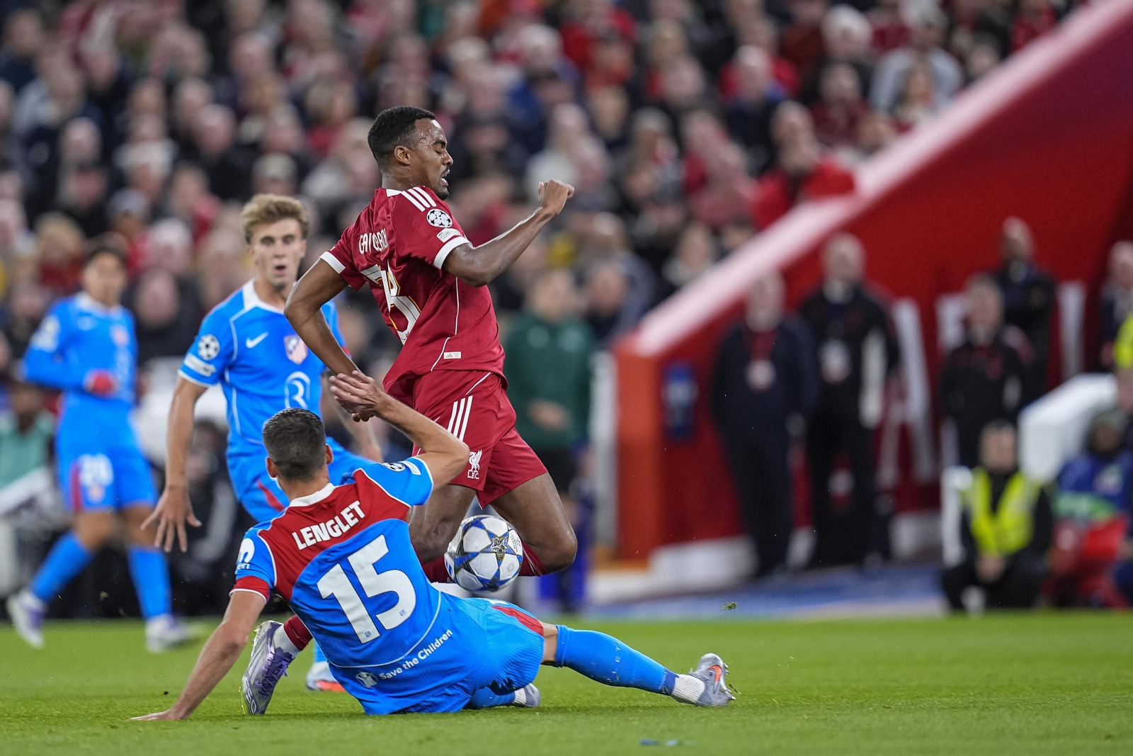 Las fotos del Liverpool - Atlético de Madrid
