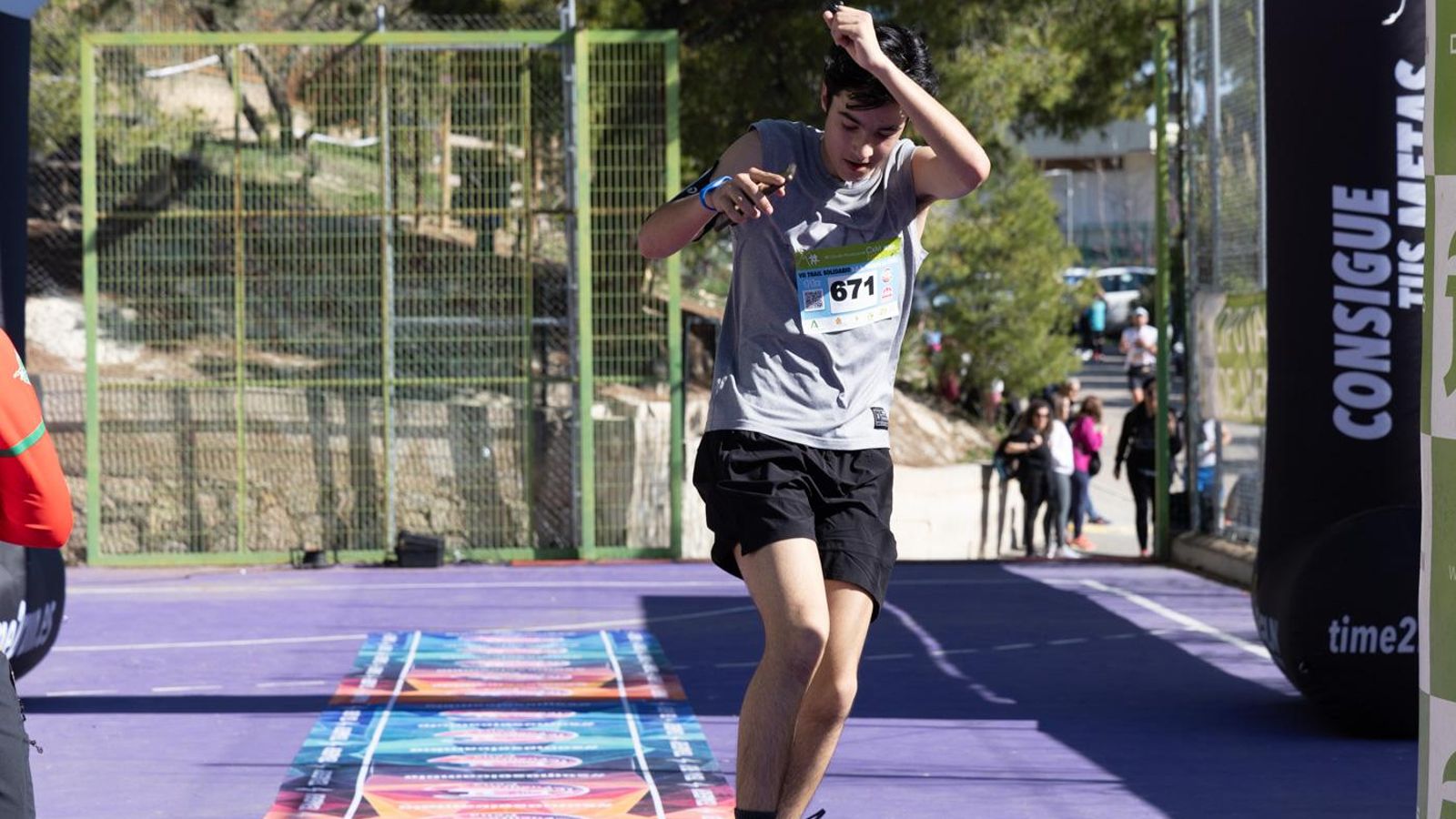 En imágenes: kilómetros para la esperanza de Celia en el CxM Trail Solidario IES Fuente de la Peña (I)