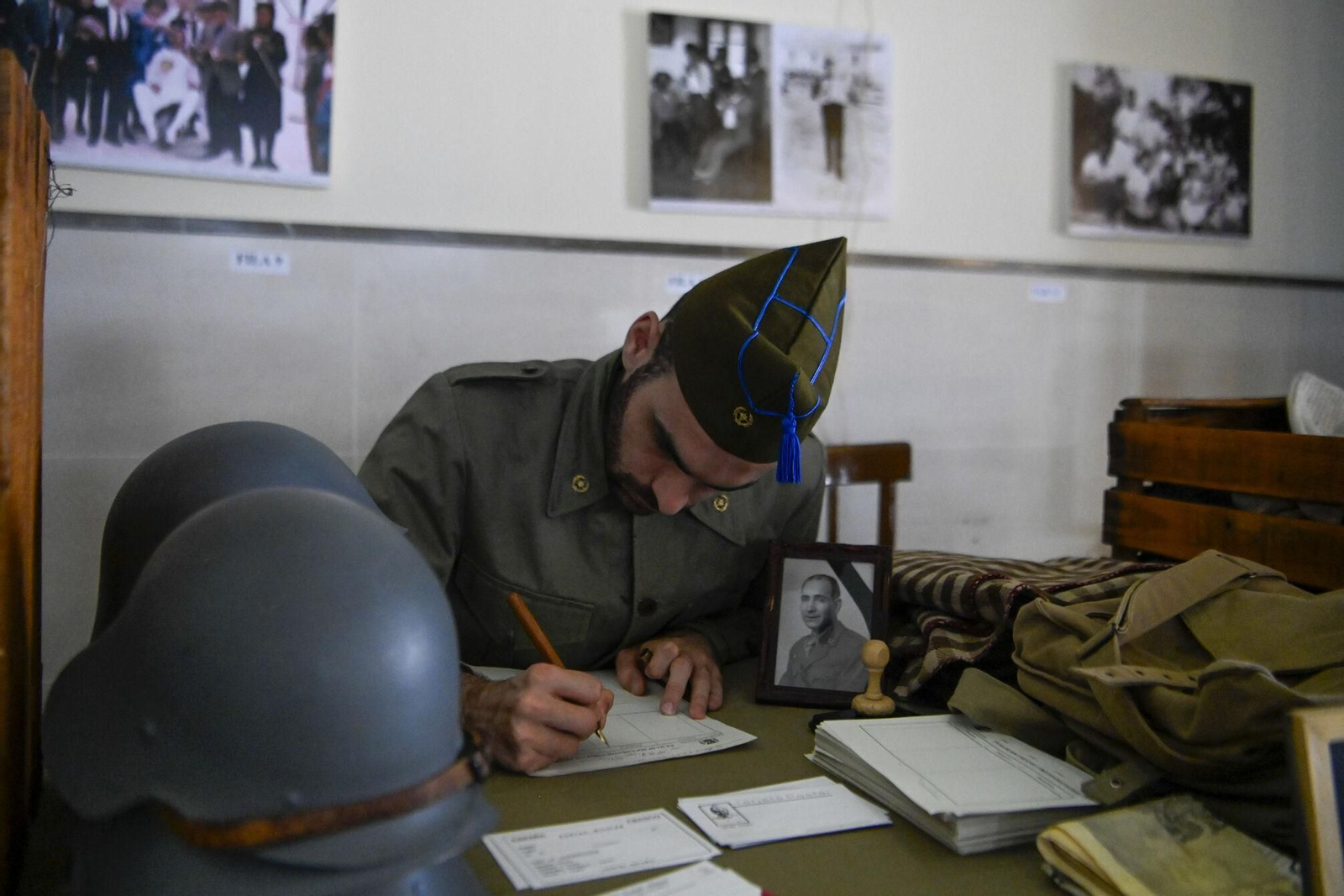Las mejores imágenes de la recreación de un hospital durante la Guerra Civil en Beas de Granada