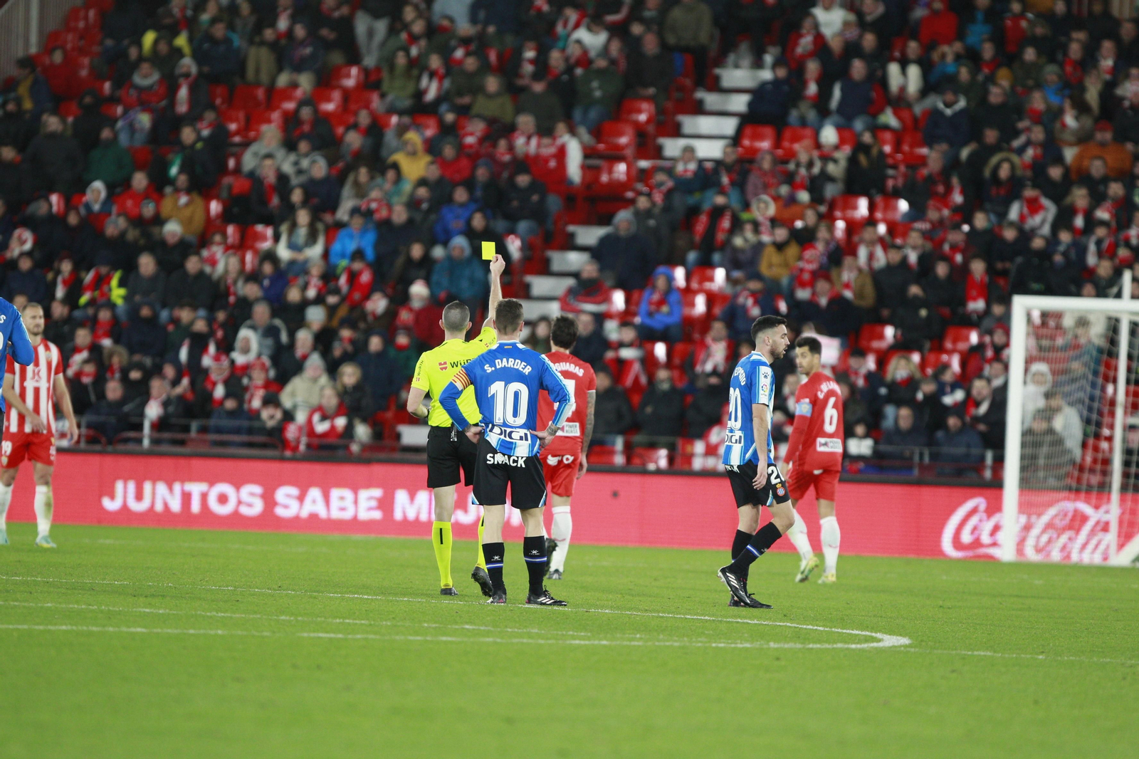 Imágenes del partido U.D. Almería-R.C.D. Espanyol