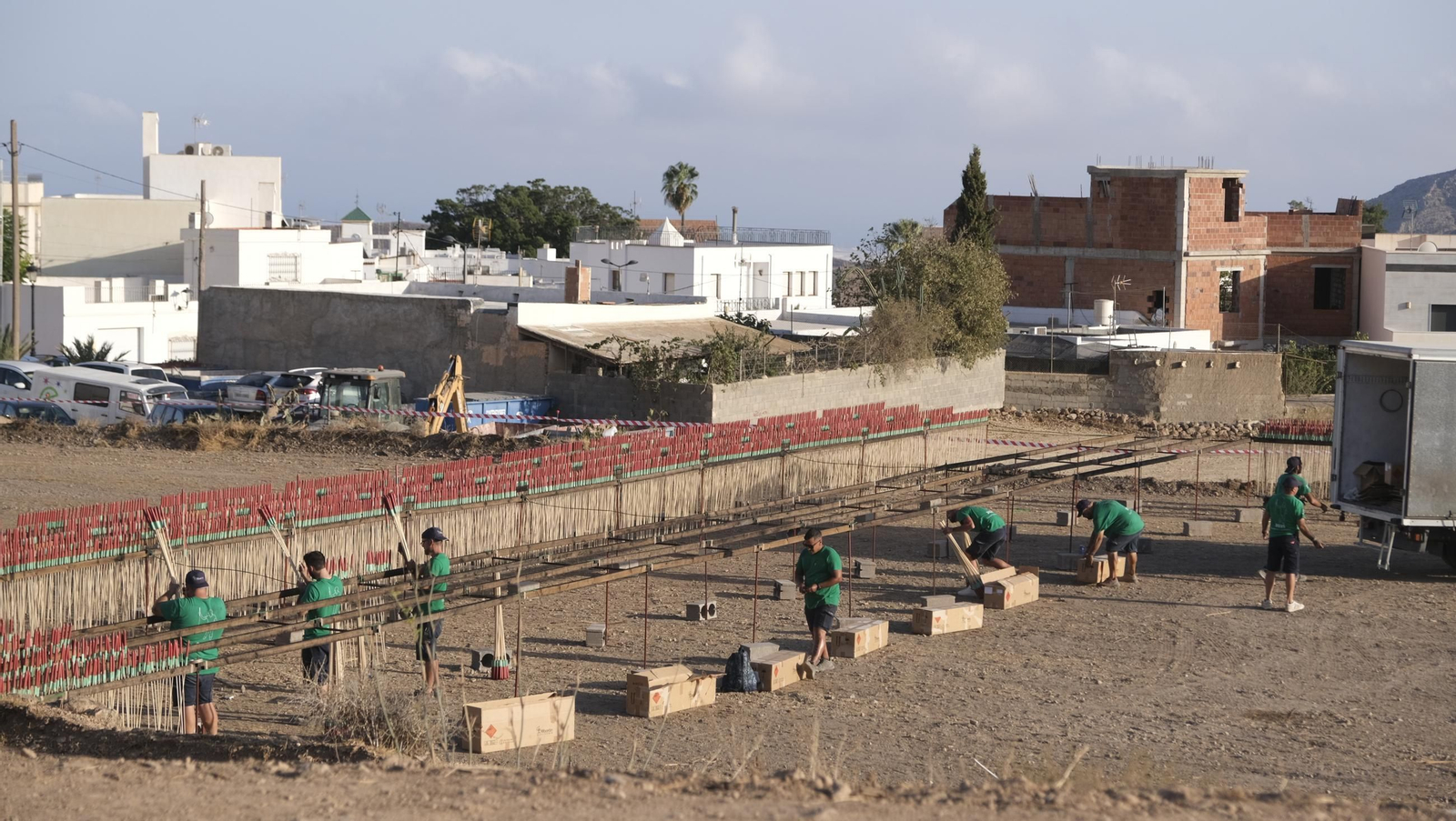 Las imágenes del Cristo de la Luz, en Dalías