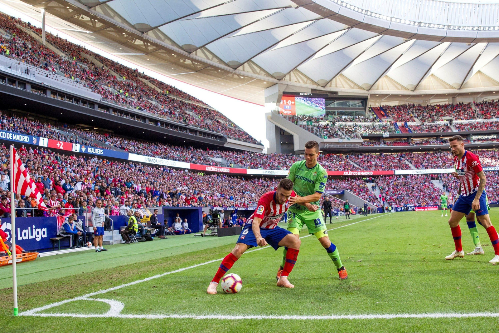 Las imágenes del Atlético de Madrid-Betis