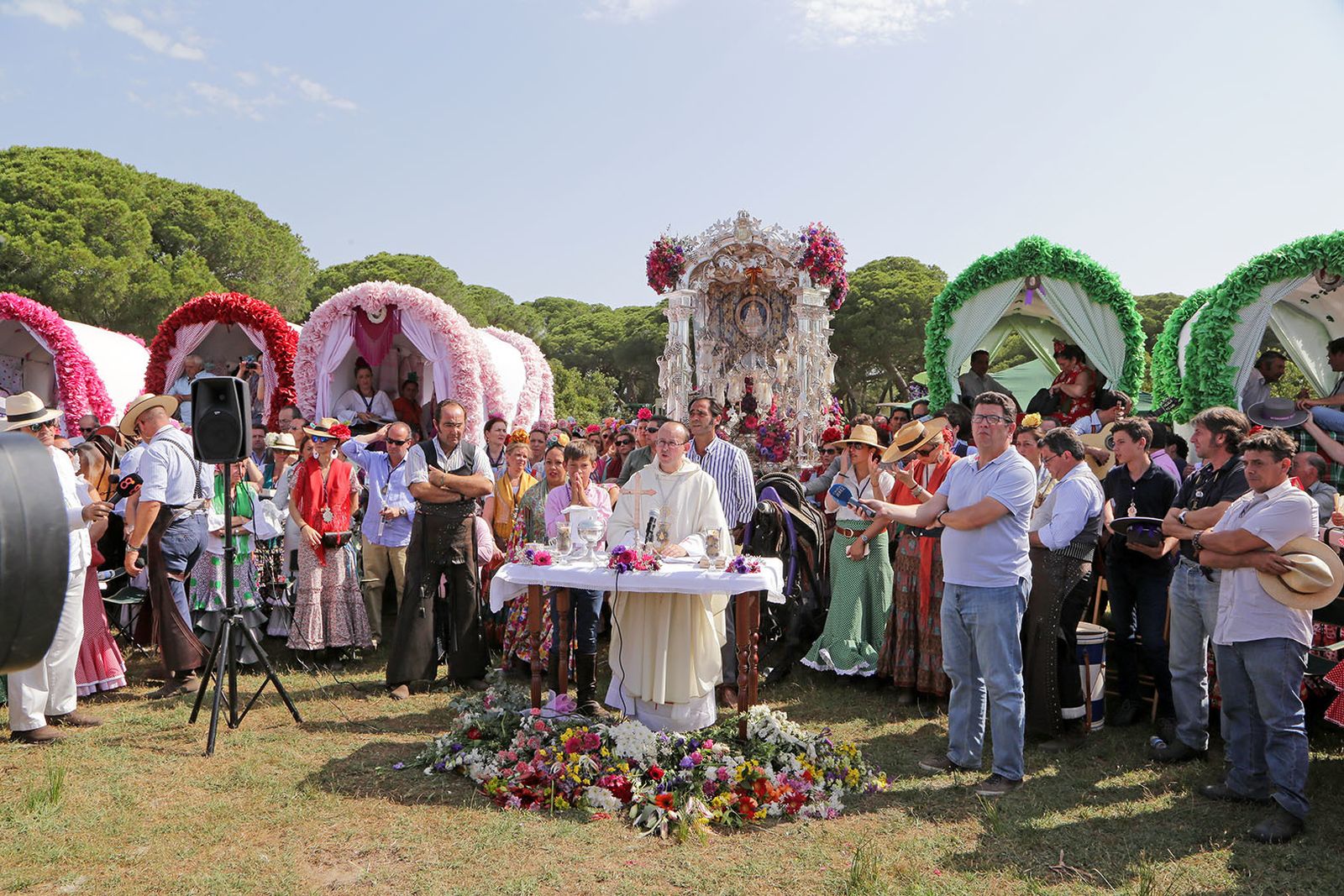 Las imágenes de la segunda jornada de camino de la Hermandad de Jerez