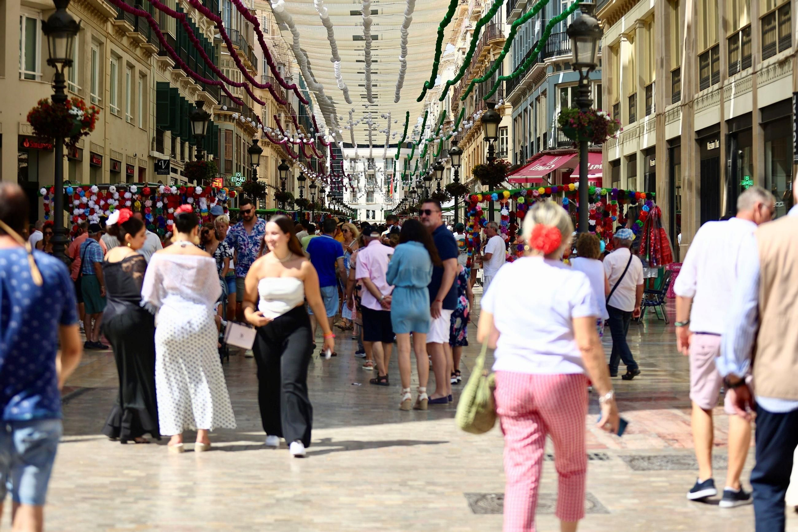 La Feria de Málaga en imágenes, en la recta final de la fiesta