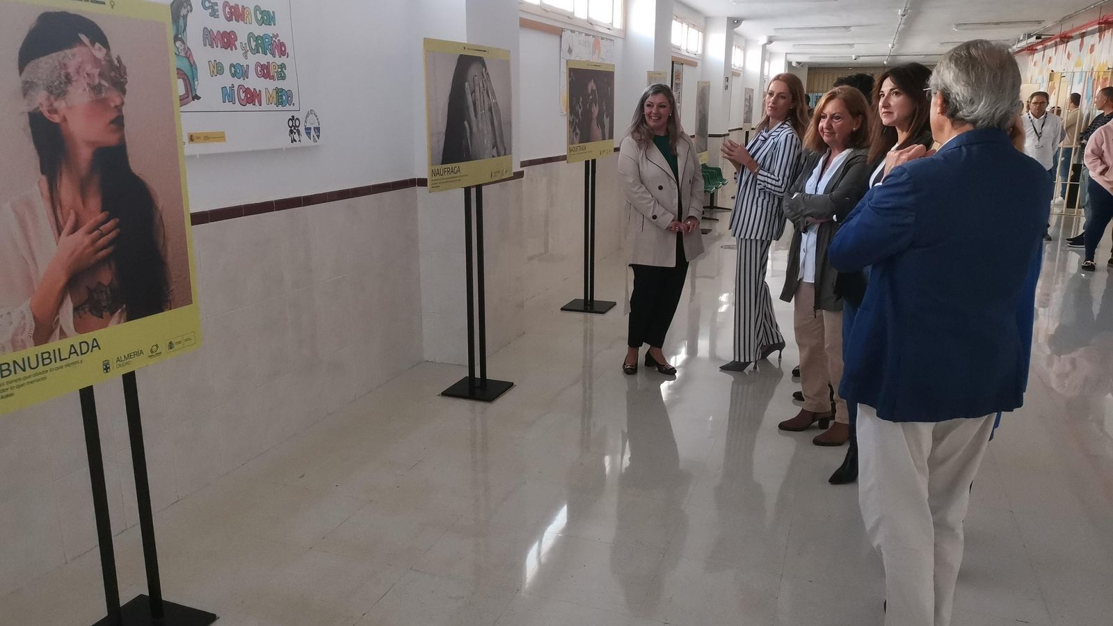 Visita a la exposición en 'El Acebuche'.