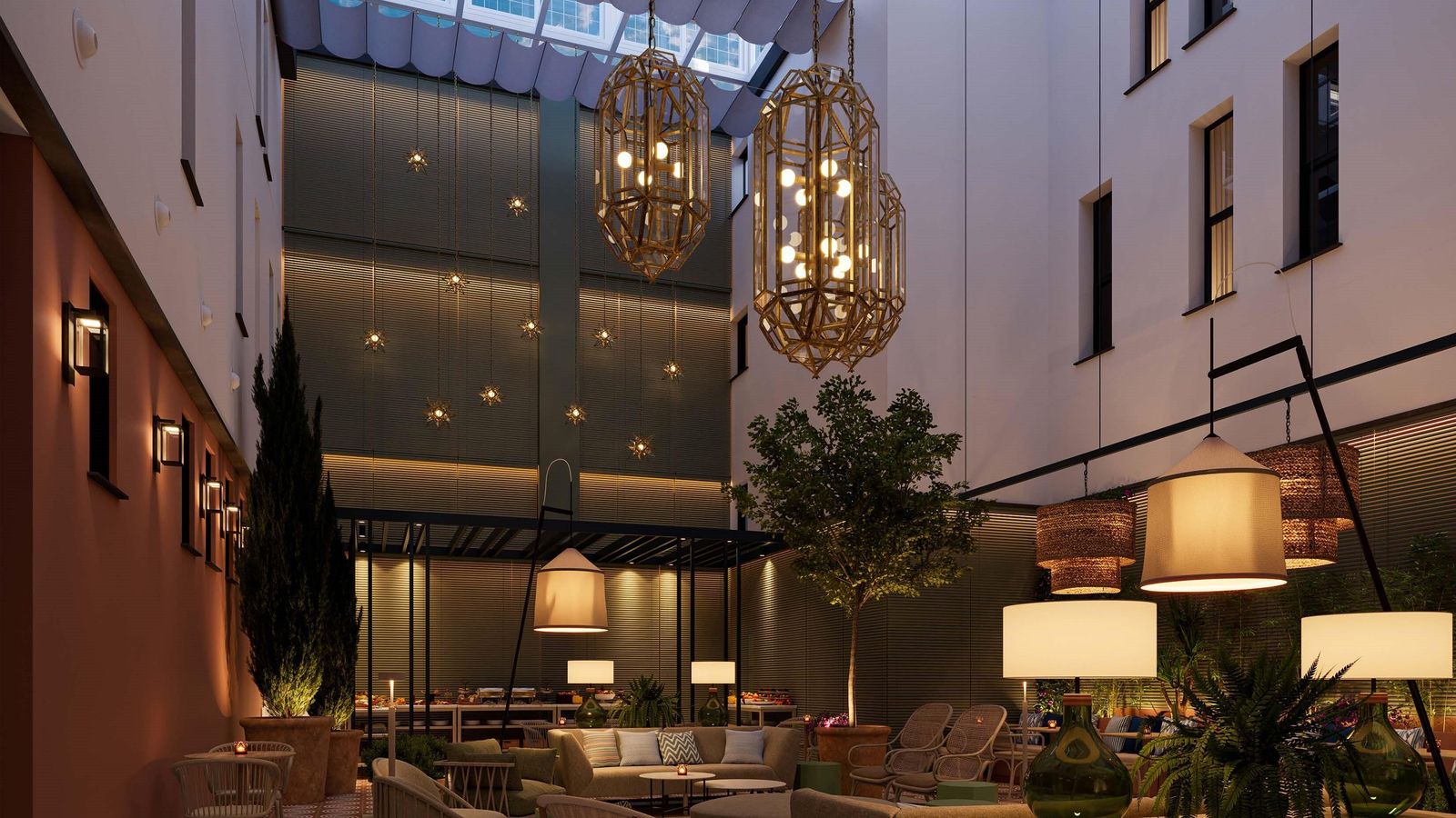 Una de las zonas comunes del establecimiento