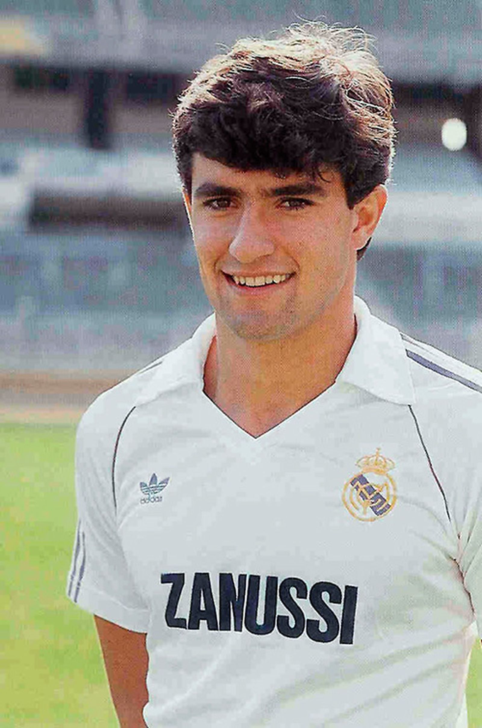 Míchel, a su llegada a Vialia.