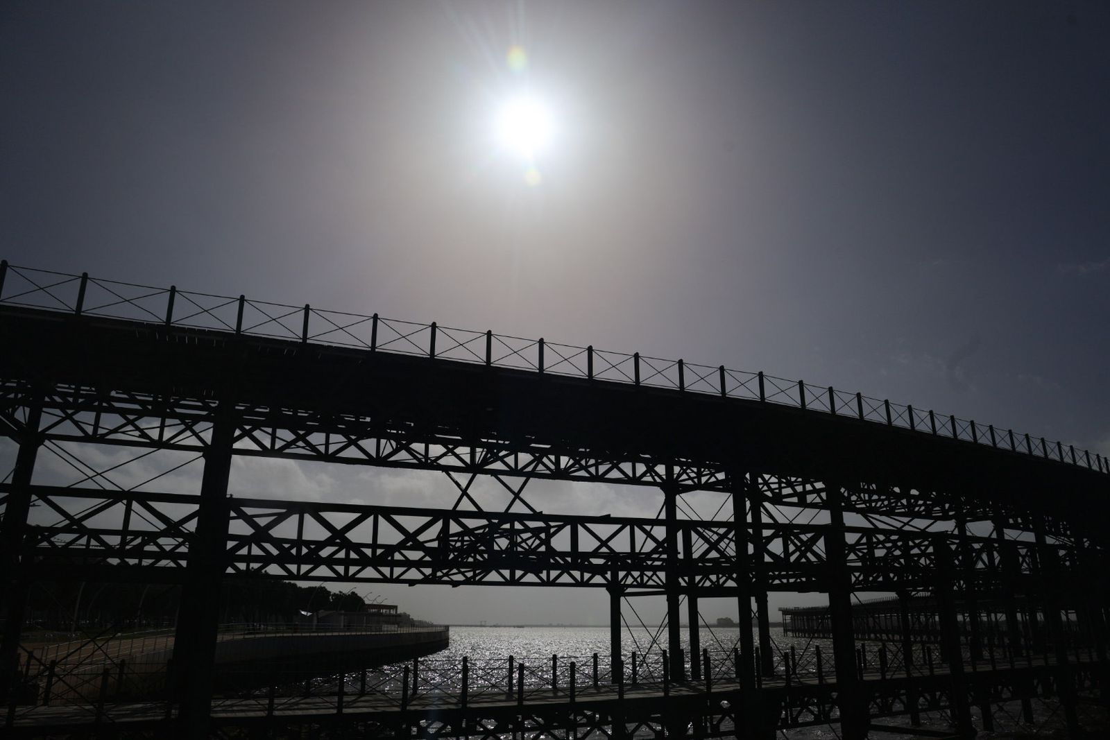 Fotografías del ambiente en la ciudad con el paso de la borrasca Leonardo