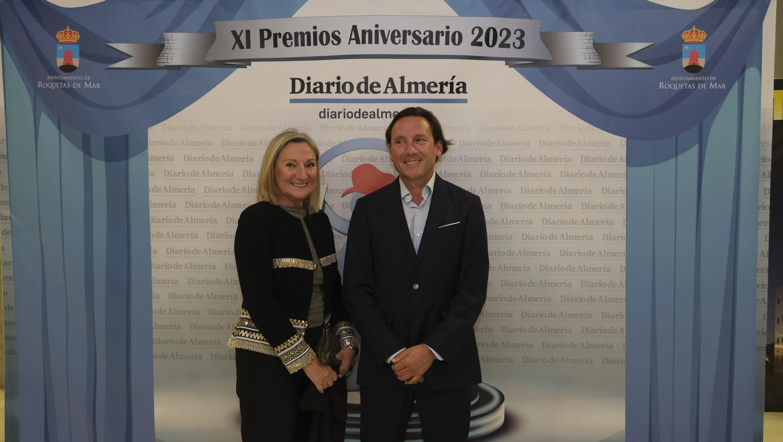 Imágenes de la Gala Aniversario de Diario de Almería, en Roquetas