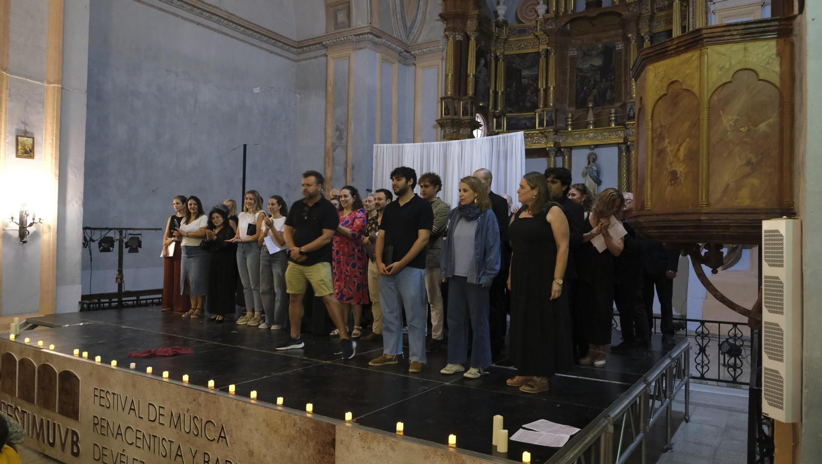 Ensayo general de la ópera de la academia musical de Vélez Blanco, en imágenes