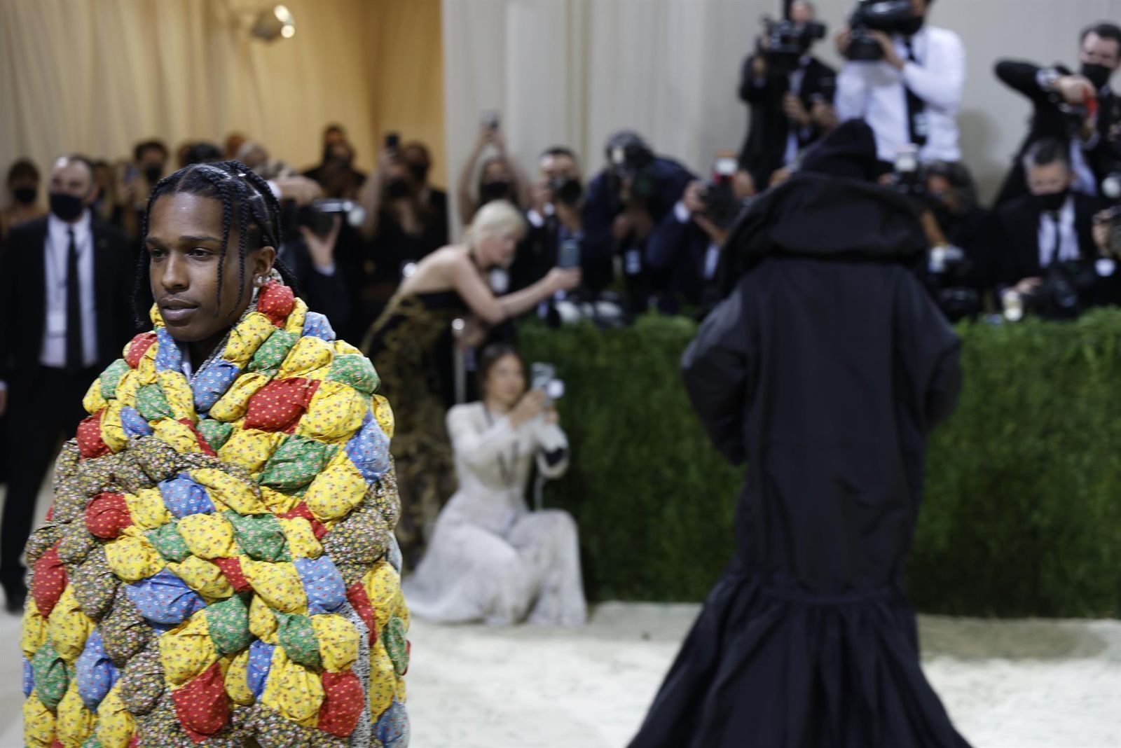 El rapero estadounidense A$AP Rocky, en una gala del MET.