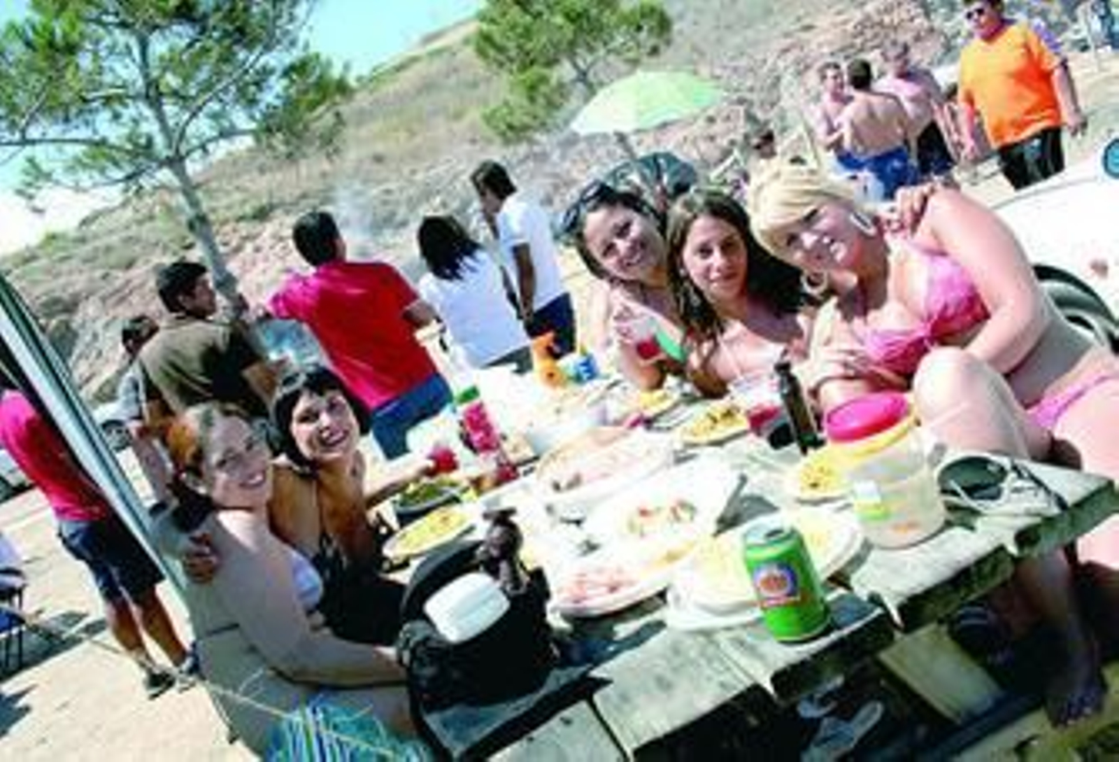 De barbacoa en el Peñón del Cuervo