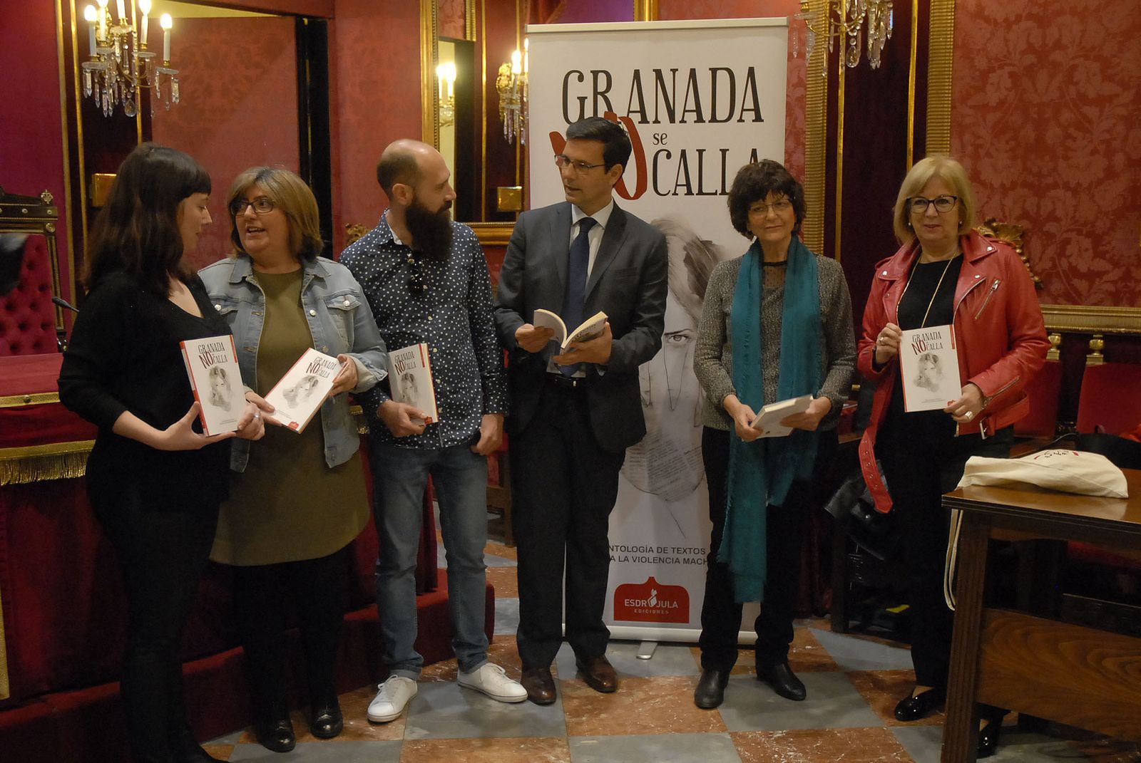Presentación del libro en el Ayuntamiento.