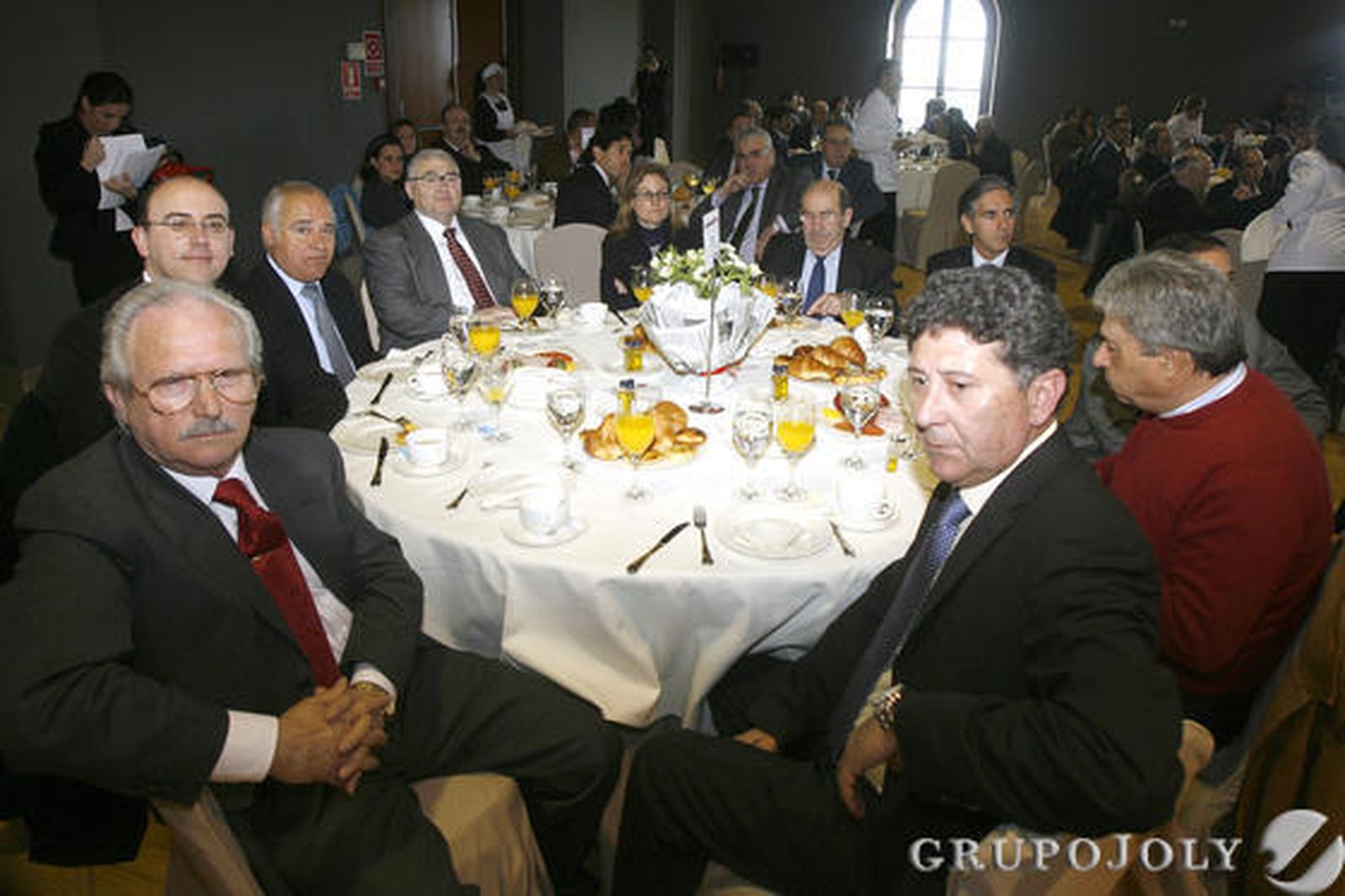 Antonio Zambrano, Juan Gordillo, Francisco Yuste, Aurora Yuste, Francisco Hermoso, Luis Aguirregomezcorta, Manuel Valdecantos, Juan Miguel Piñero y Manuel González.

Foto: Joaquin Pino