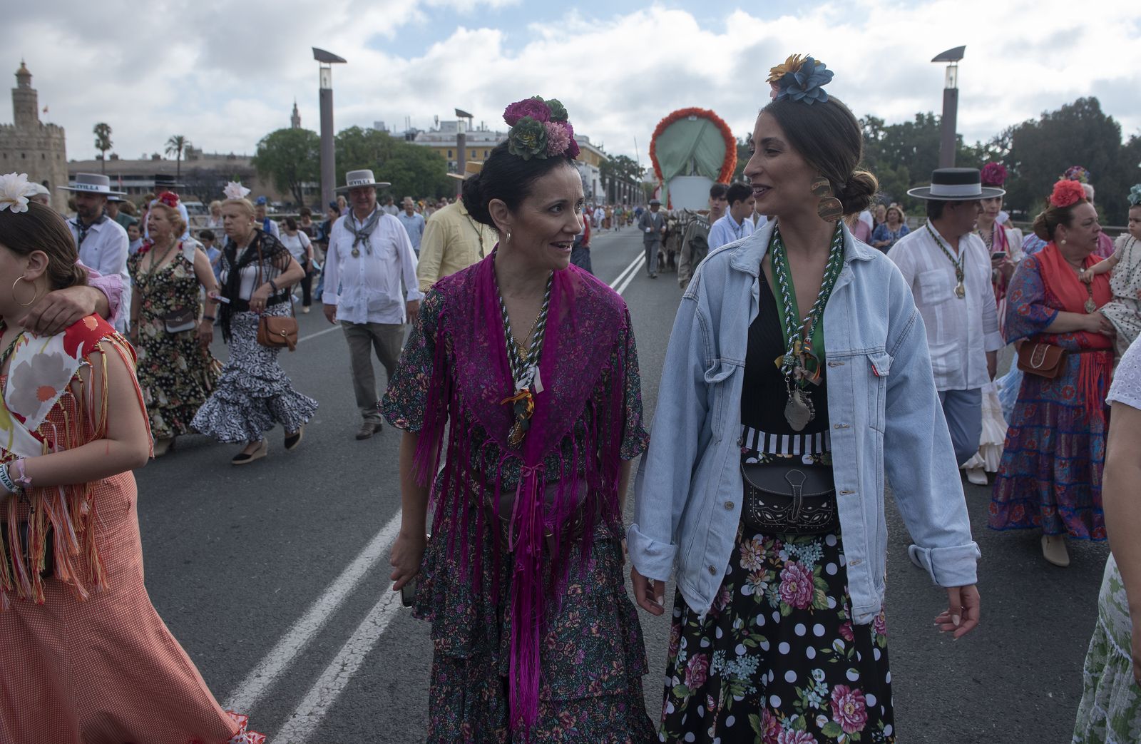 Las imágenes de la salida de la Hermandad del Rocío de Sevilla