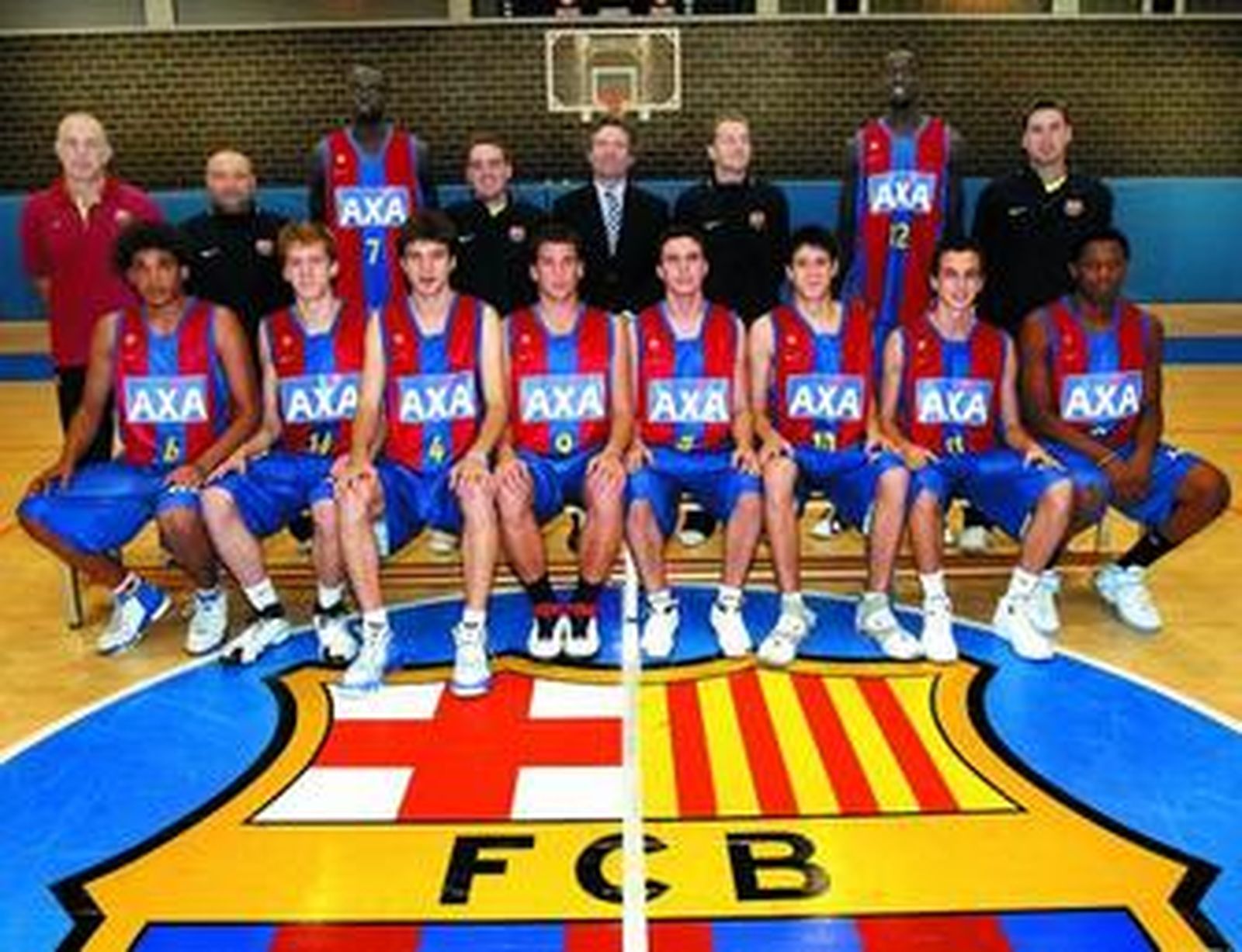 El AXA FC Barcelona, campeón de España junior de la pasada temporada.