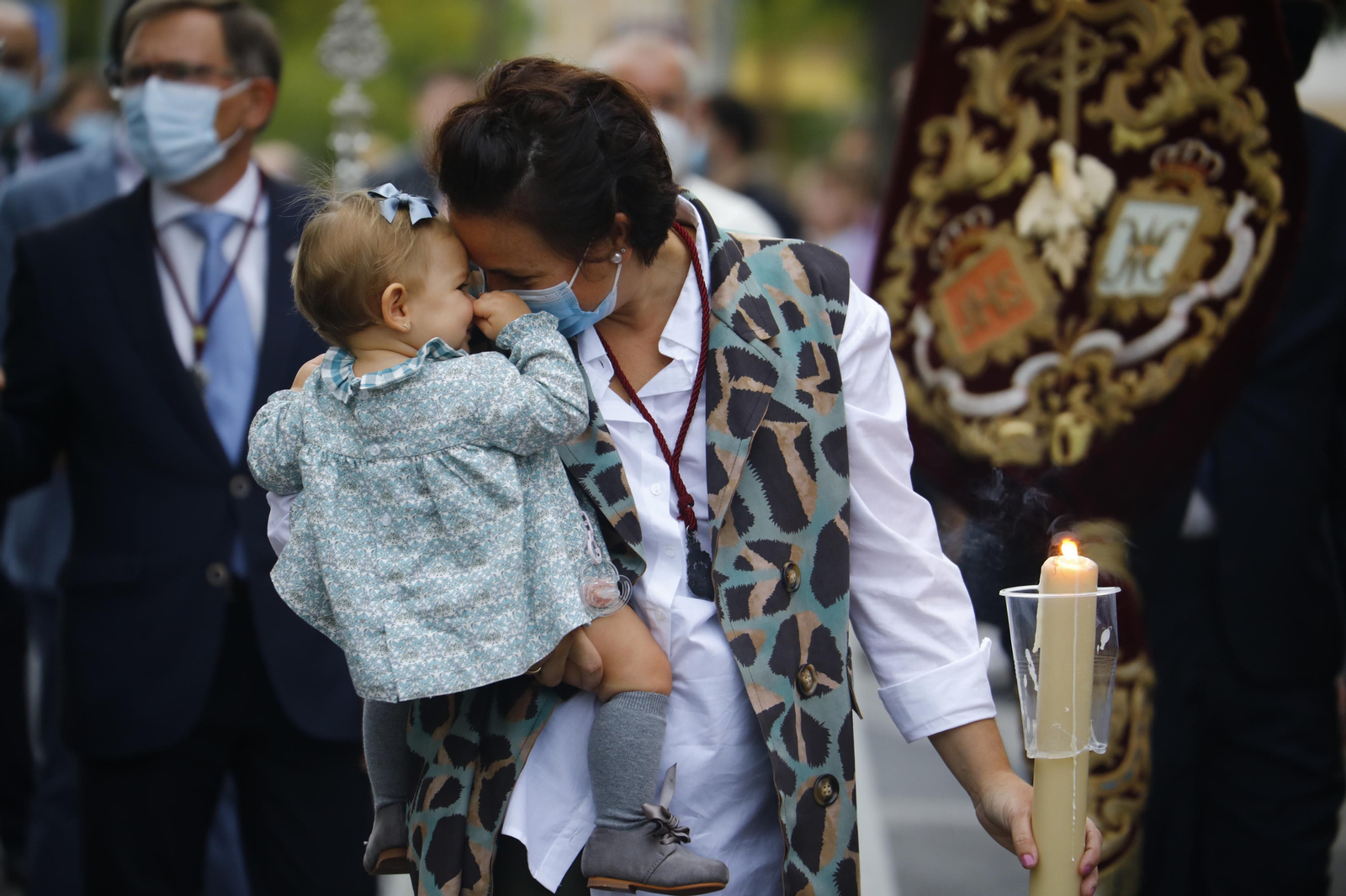 La procesión de la Divina Pastora de las Almas, en imágenes