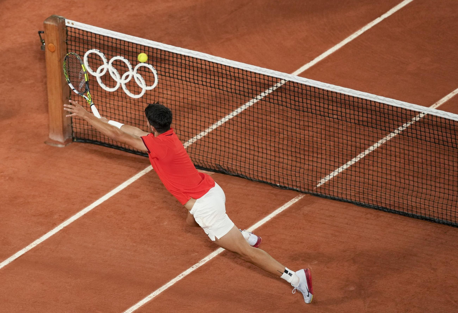 Las mejores fotos del estreno de Alcaraz y Nadal como pareja de dobles en los Juegos Olímpicos de París