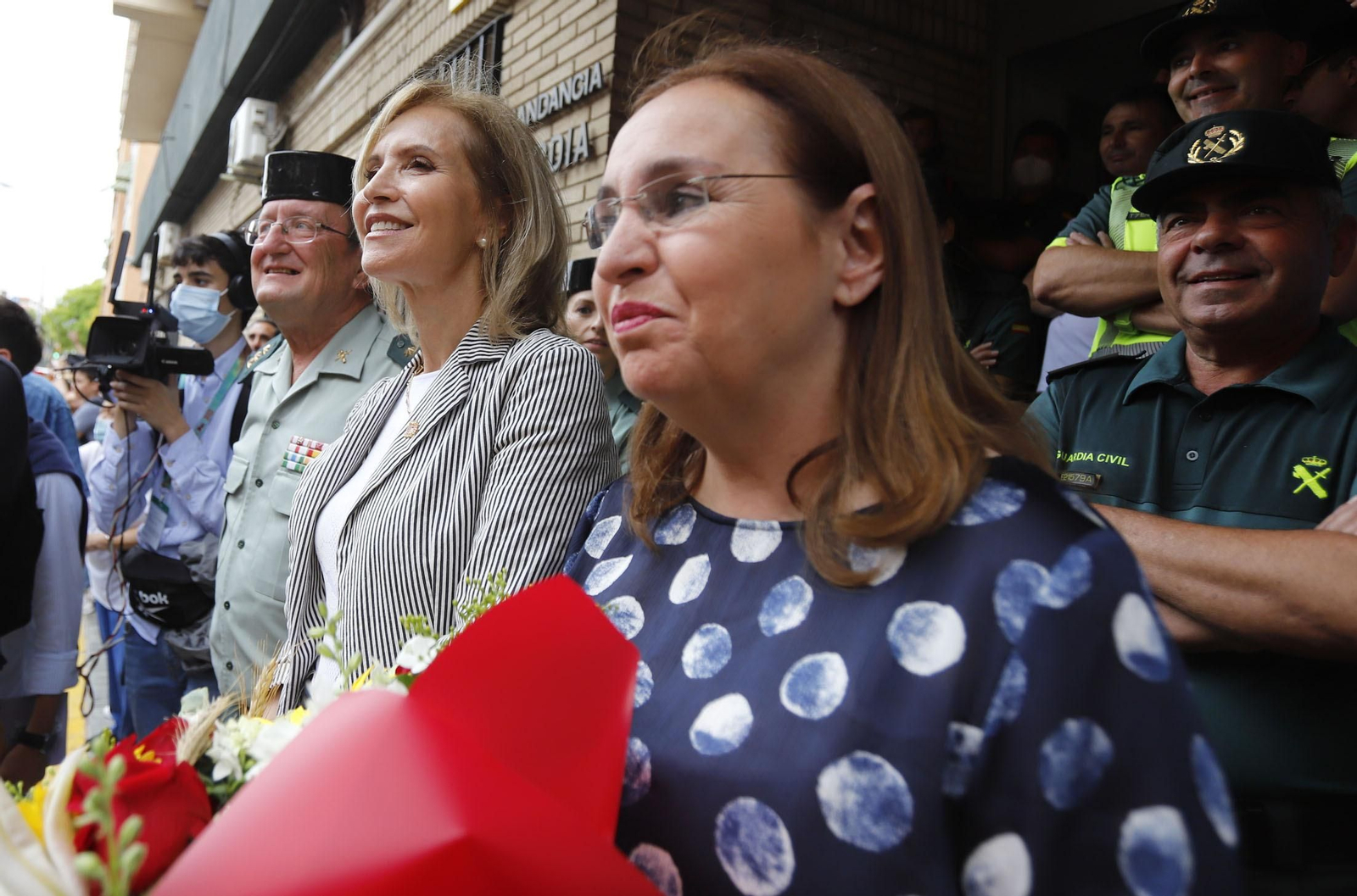 Imágenes de Emigrantes en la Comandancia de la Guardia Civil