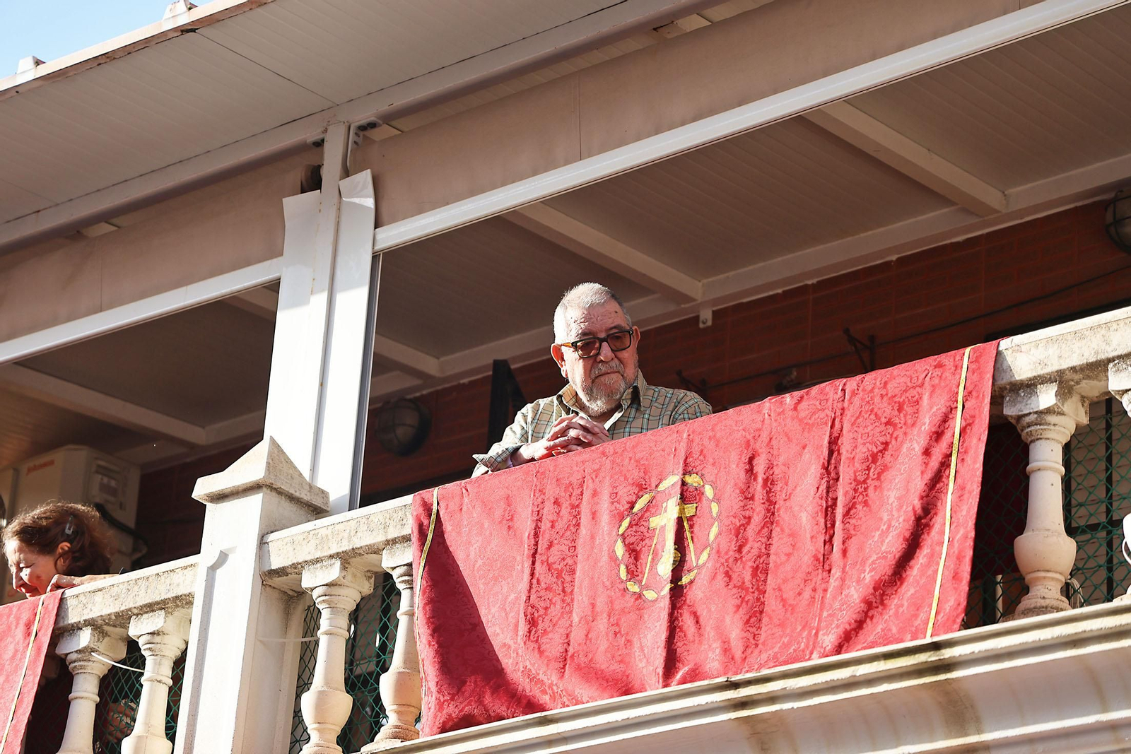 Imágenes de la VIrgen de Los Dolores por su barrio de las Colonias