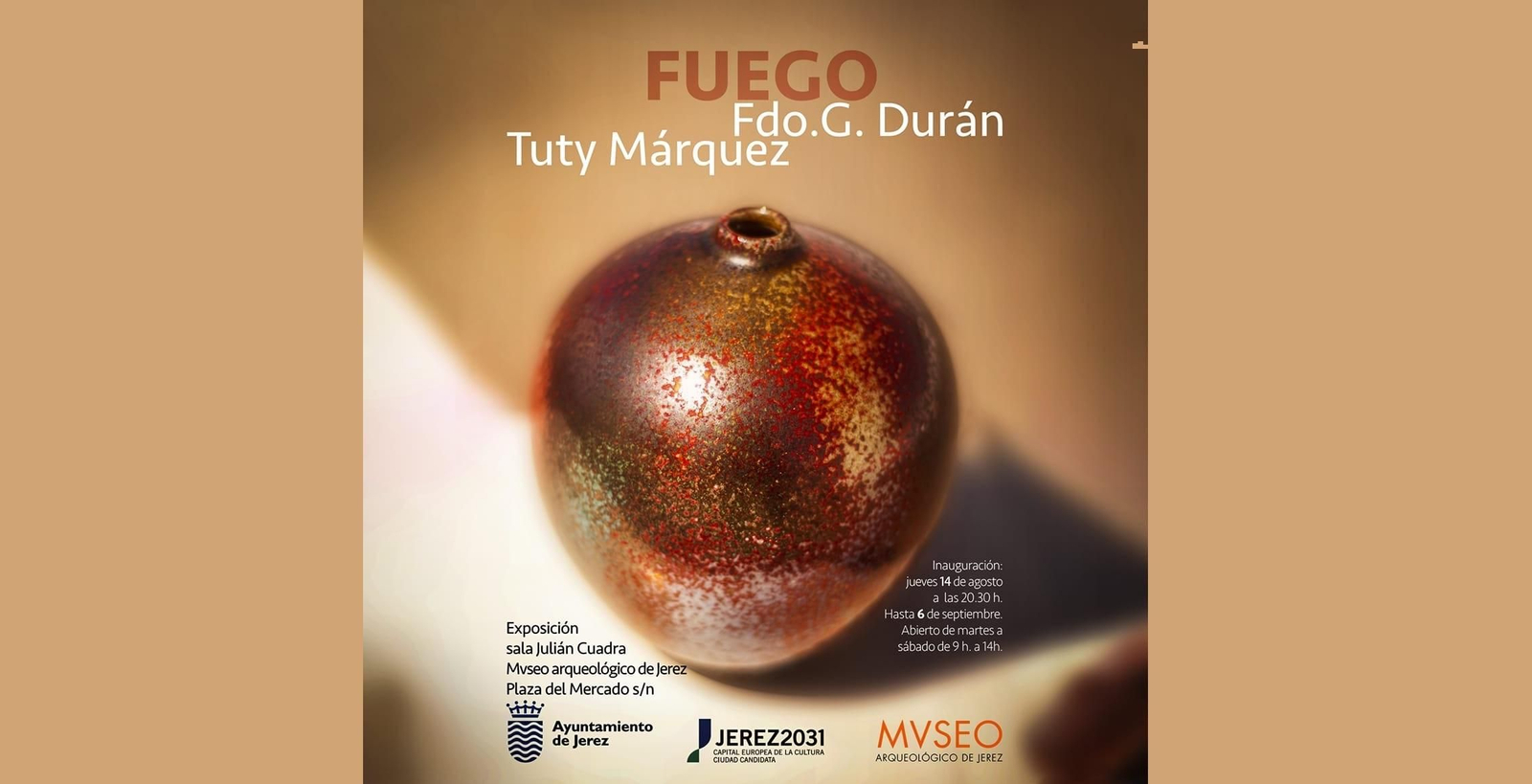 Cartel de la muestra.