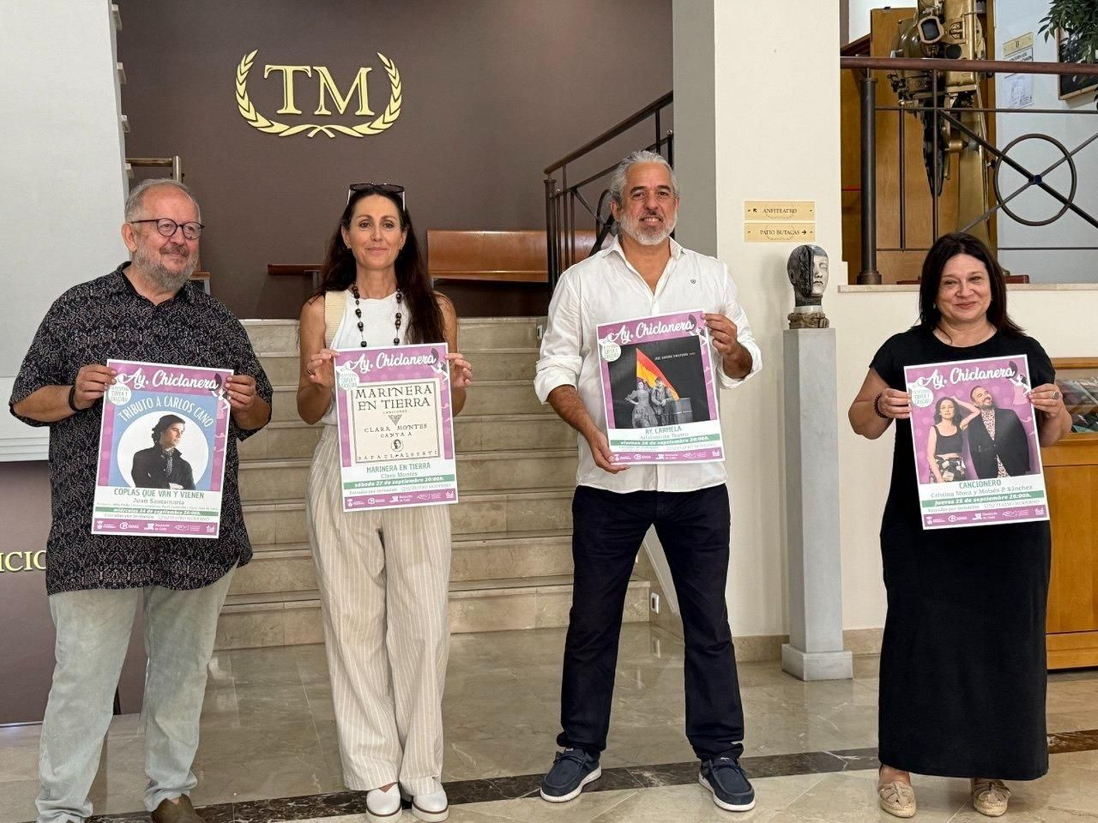 Un momento de la presentación de este programa.