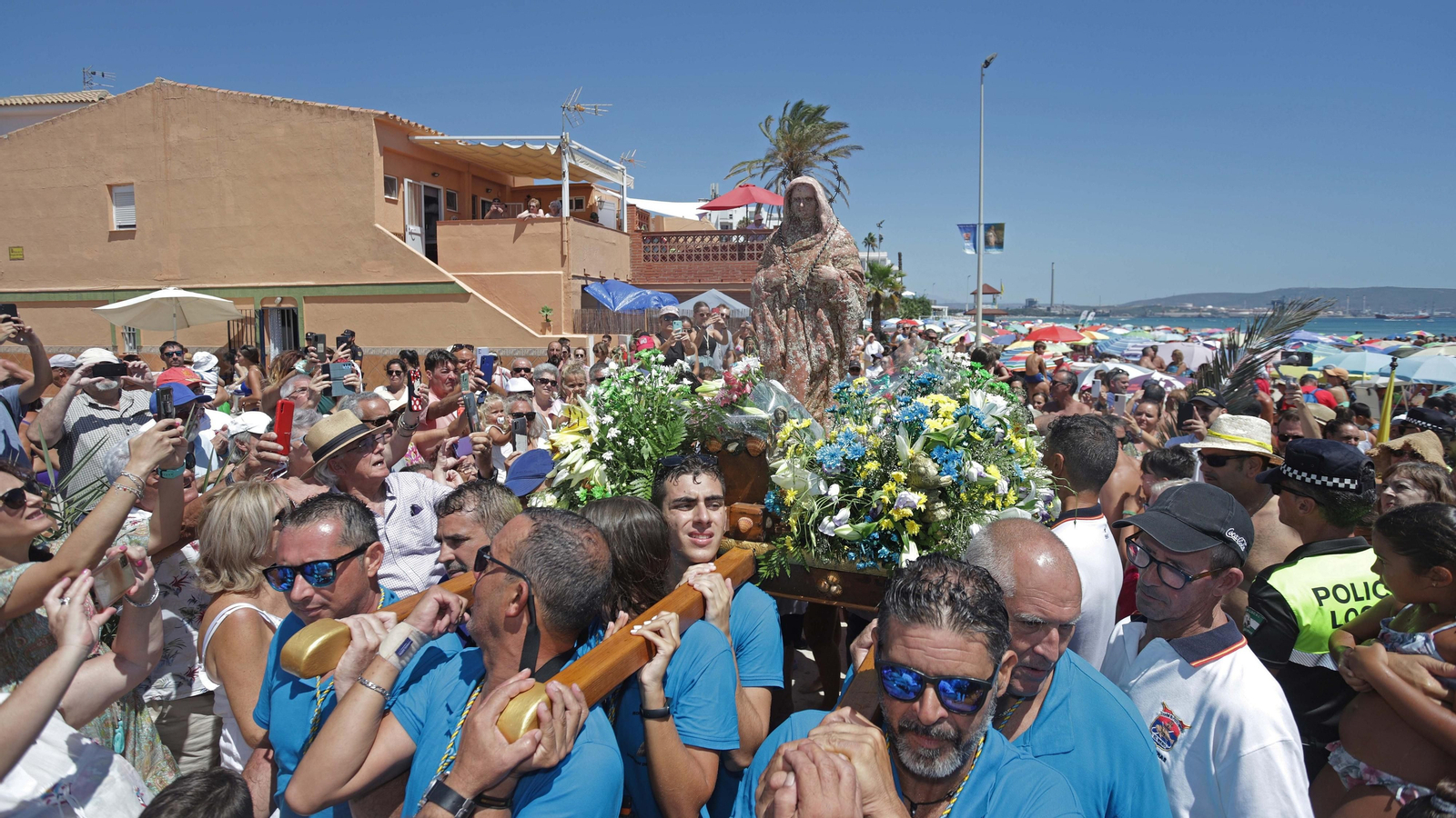 Fotos de la Romería Marítima de la Virgen de La Palma en Algeciras
