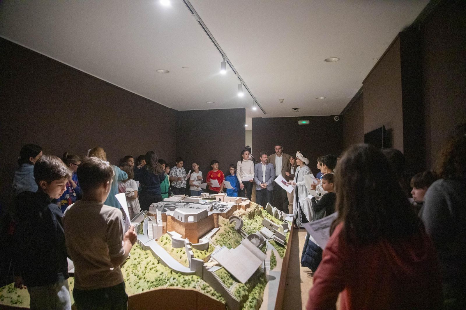 Presentación de la maqueta de la Alcazaba de Almería, en imágenes