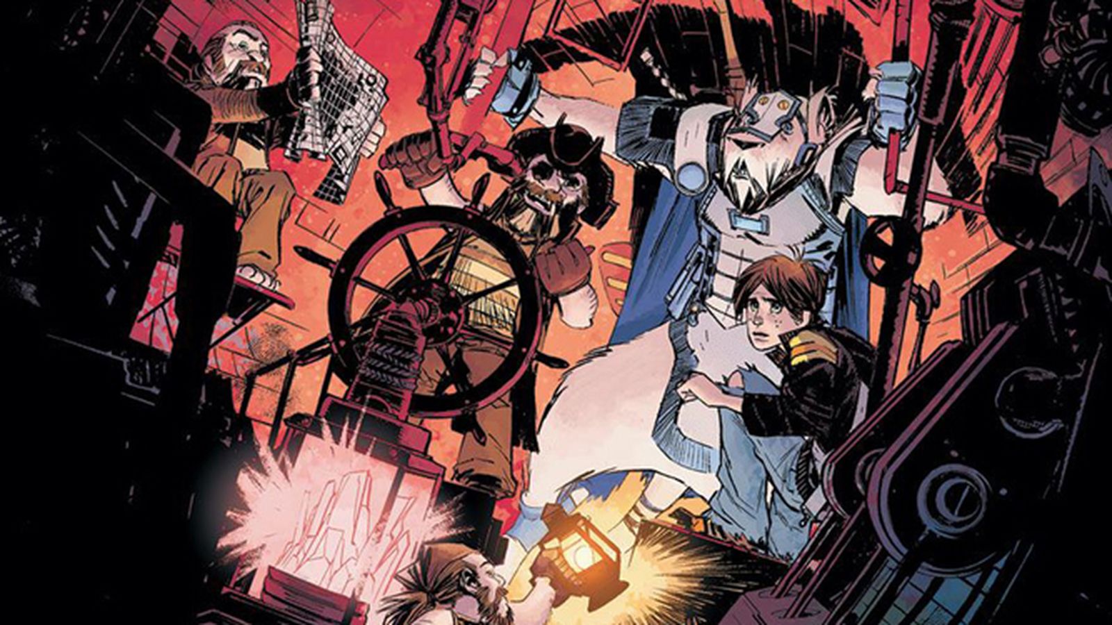 Detalle de una viñeta de la obra.