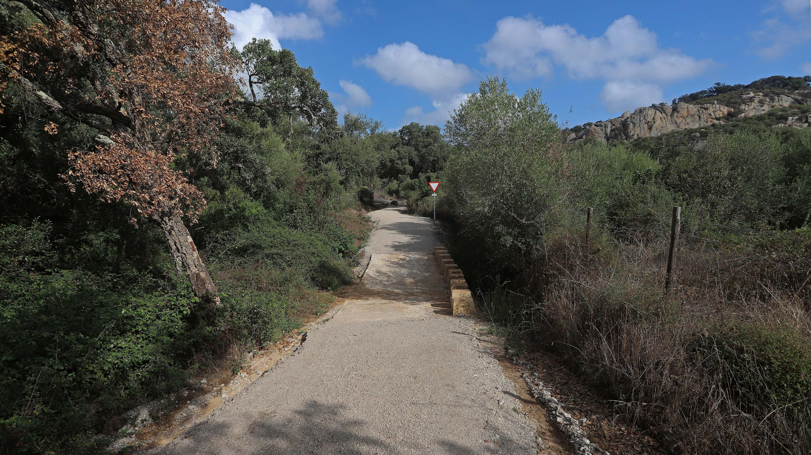 Fotos del futuro Corredor Verde Dos Bahías en Los Barrios
