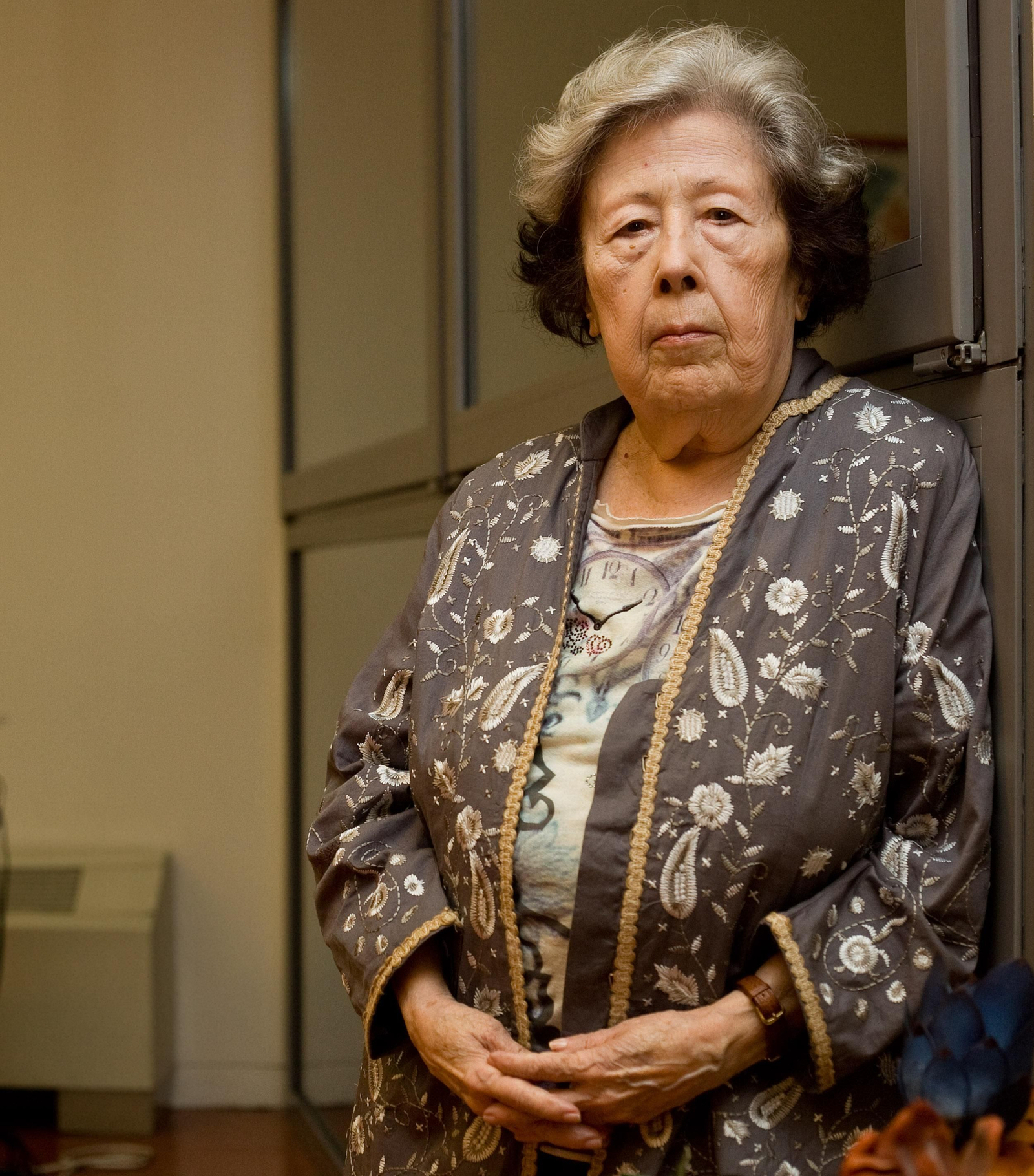 Otra imagen reciente de la escritora andaluza.