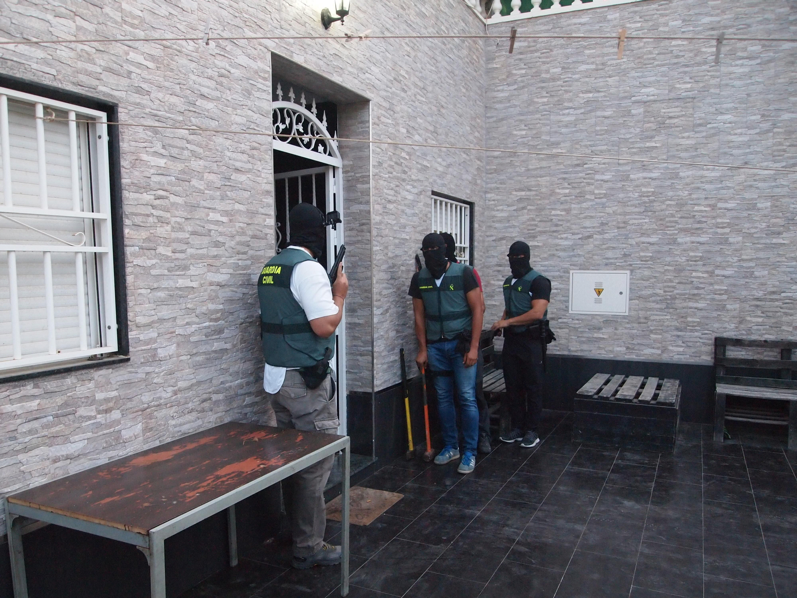 Las imágenes de la operación Pozo Green