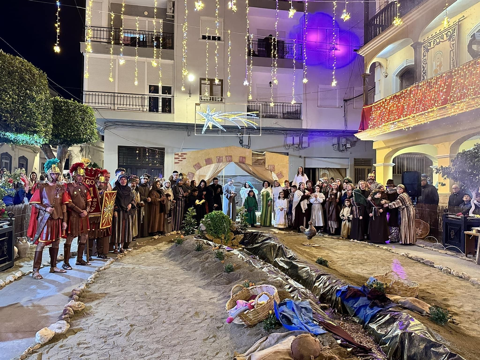 Así es el Belén Viviente de la Villa de Gádor, el más grande de Almería