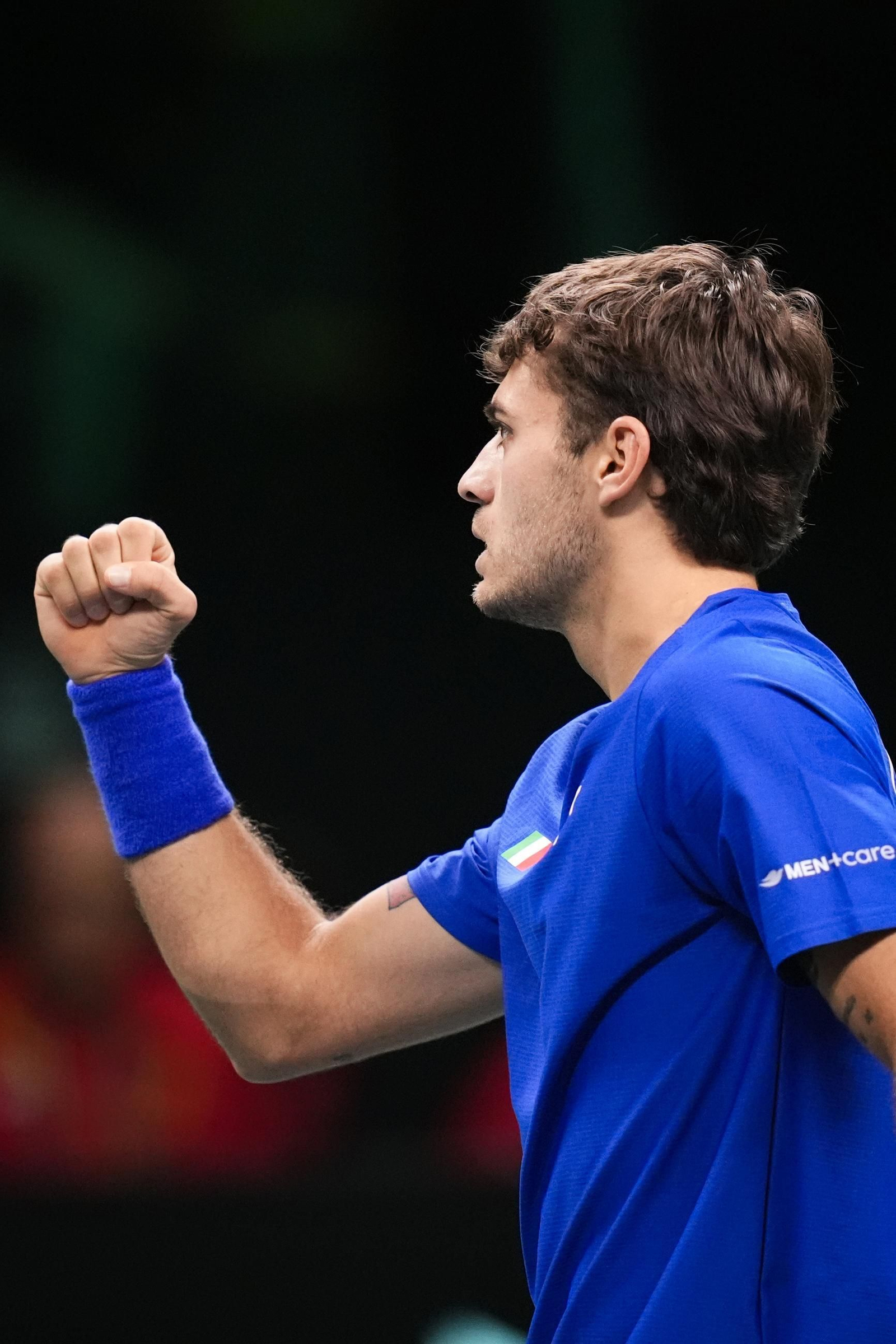 Las fotos de la final de la Copa Davis Italia-España