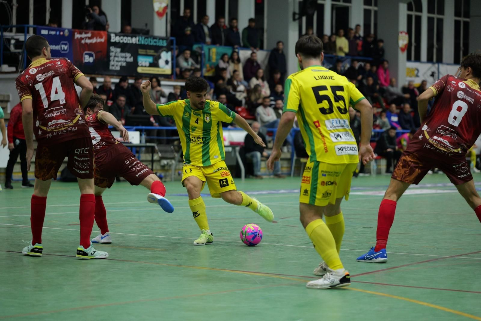 Esteban anotó uno de los siete goles amarillos en tierras cordobesas.