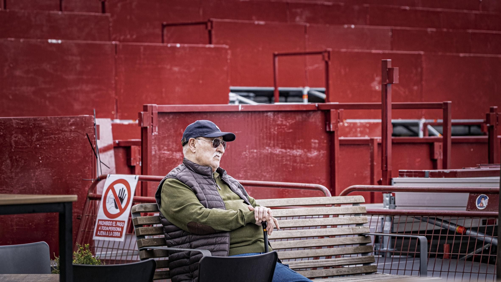 Montaje de la Carrera Oficial de la Semana Santa de San Fernando