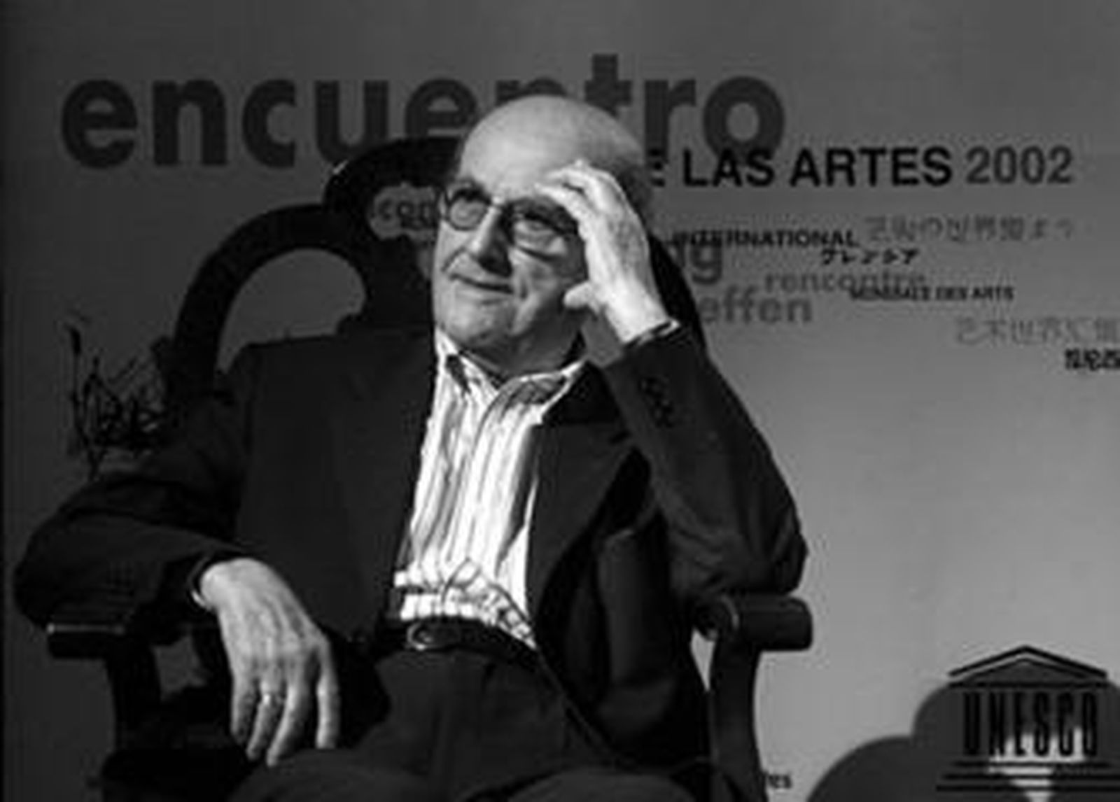 El director luso, Manoel de Oliveira.