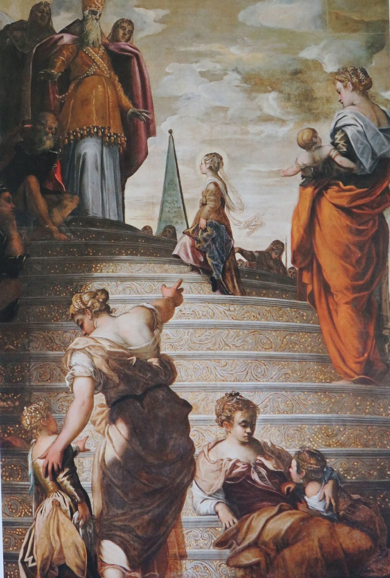 Presentación de la Madonna en el templo. Santa María del Huerto, en Venecia.