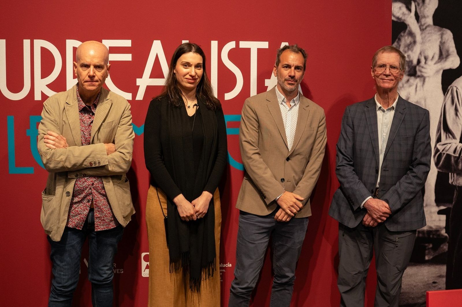 Juan María Rodríguez,  Vittoria Mainoldi, Javier Rivera y Antony Penrose.