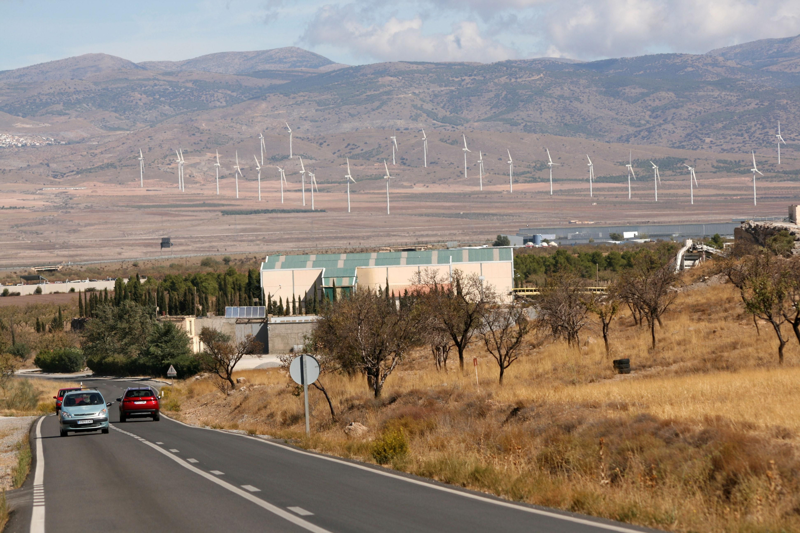 El parque eólico del Marquesado.