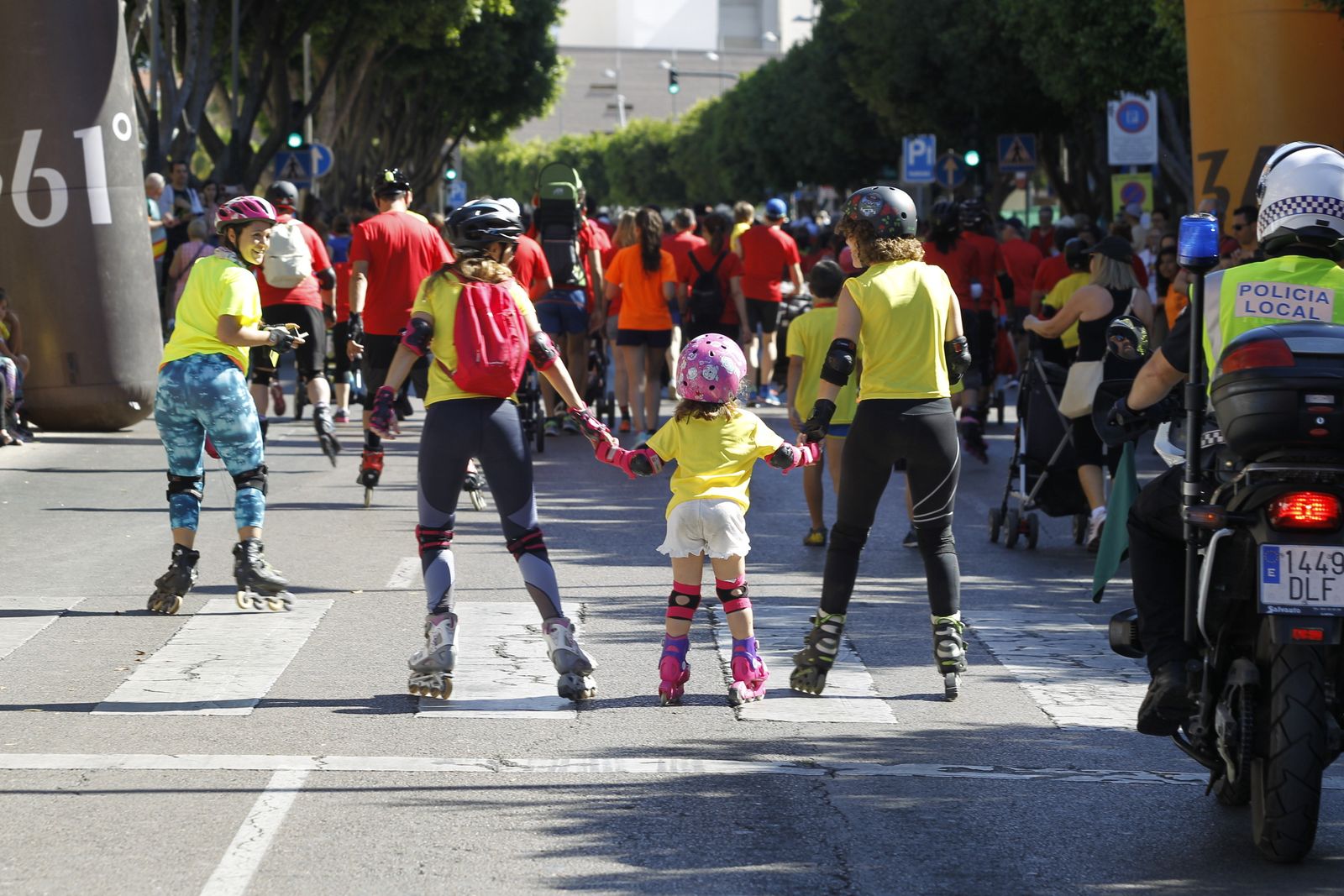 Fotogalería carrera atletismo popular enfermedades poco frecuentes. La Salle Almería