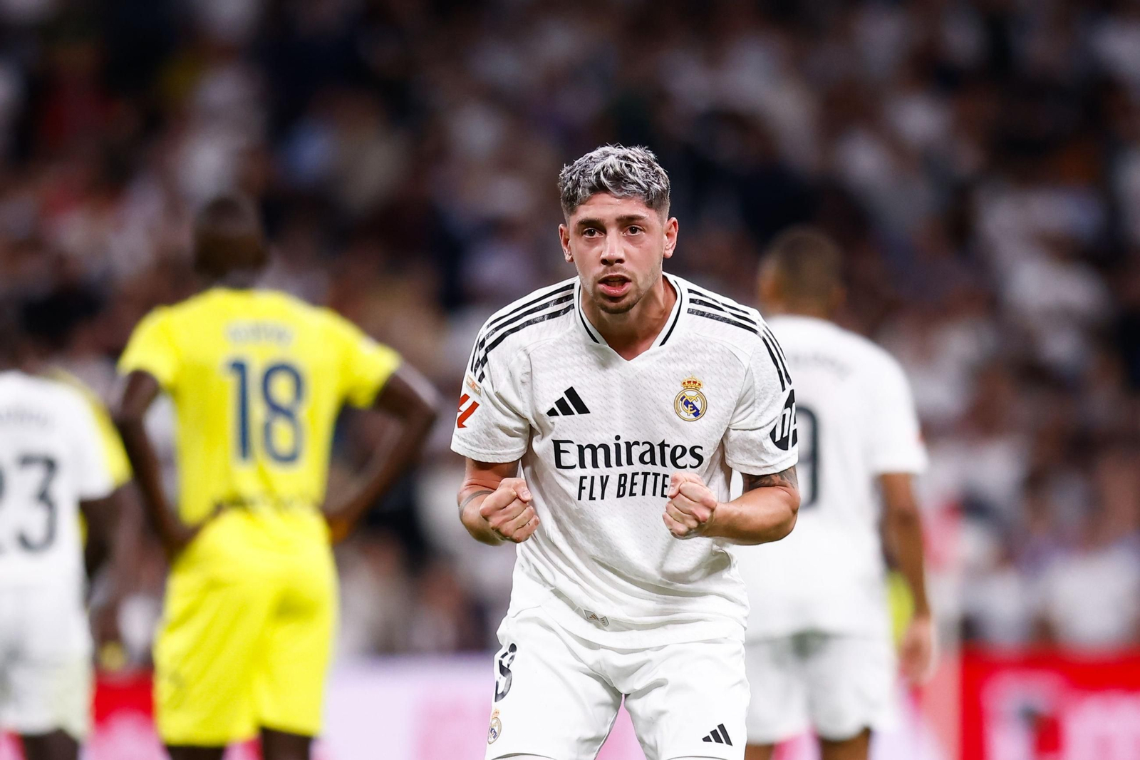 Las mejores imágenes del Real Madrid - Villarreal