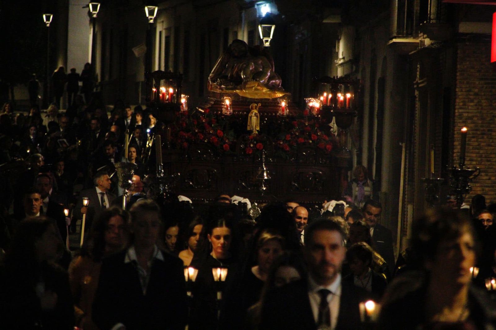 Procesión extraordinaria por el 75 aniversario de la Hermandad del Santo Sepulcro y Nuestra Señora de la Amargura de Hinojosa del Duque