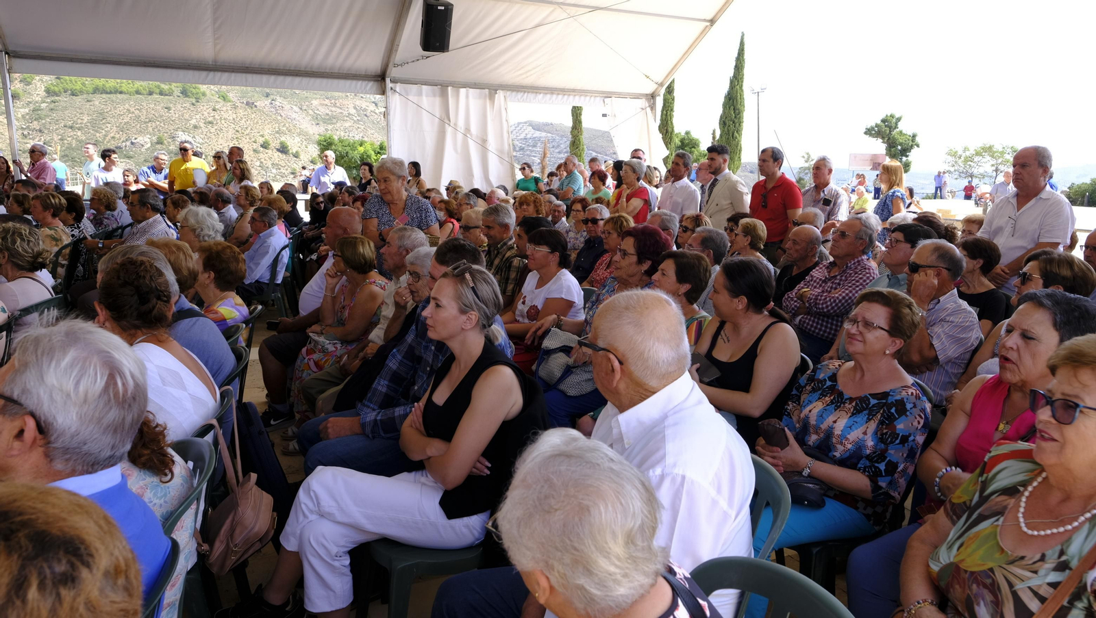 La Virgen del Saliente es venerada por los fieles en su Santuario