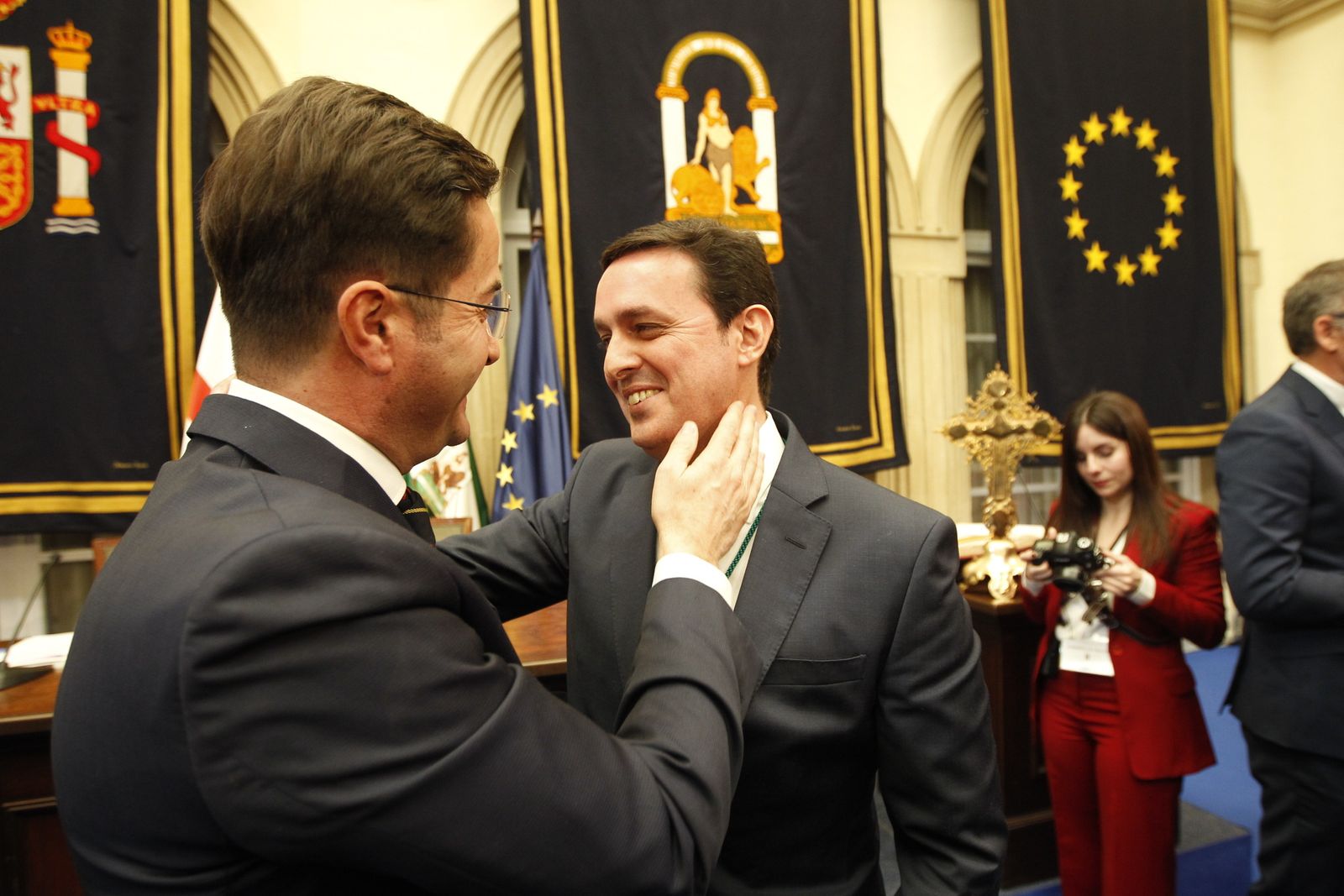 La investidura del nuevo presidente de la Diputación de Almería