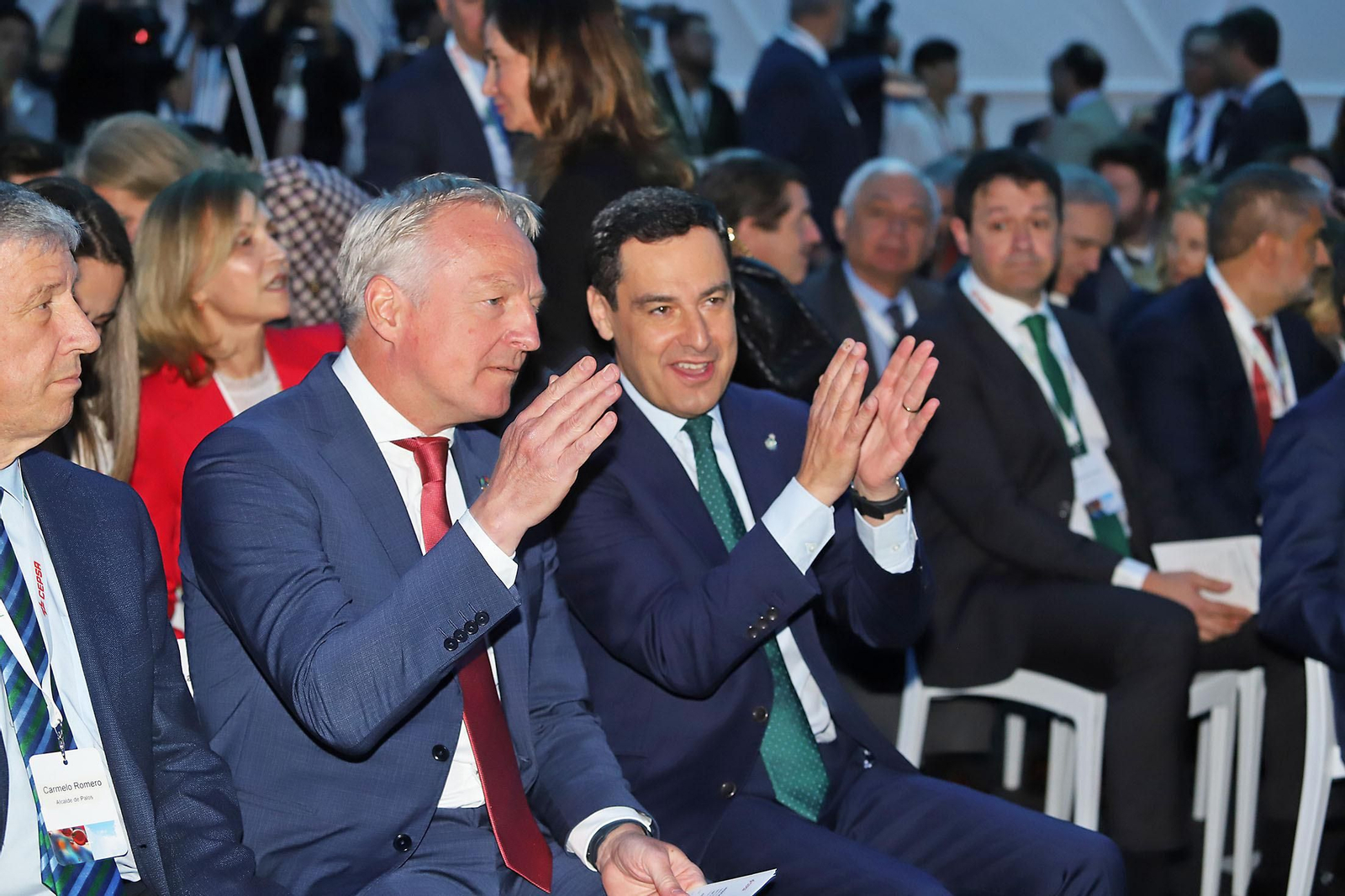 Presentación de la nueva planta de biocombustibles de segunda generación  de Cepsa en Palos de la Frontera (Huelva)