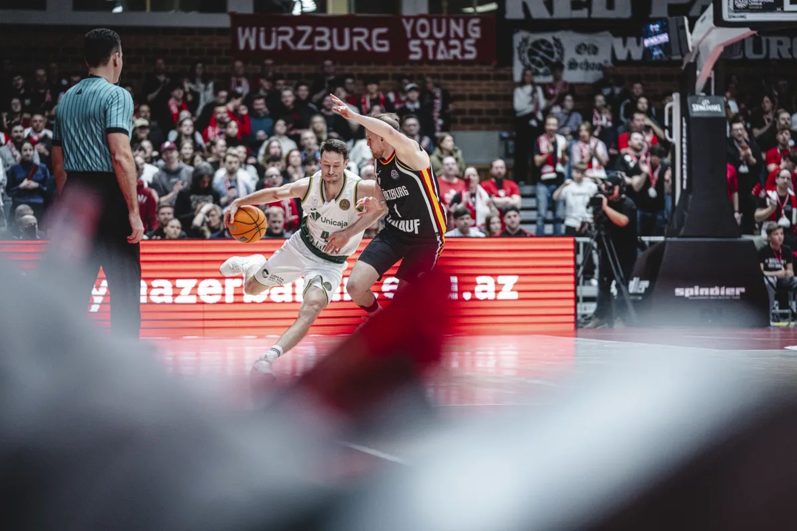 El Wurzburg-Unicaja, en fotos