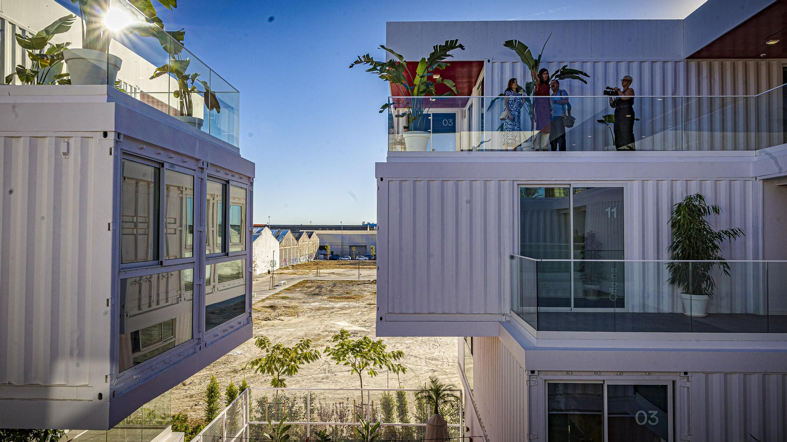 Las imágenes del interior de la Zona Base de Incubazul en Cádiz