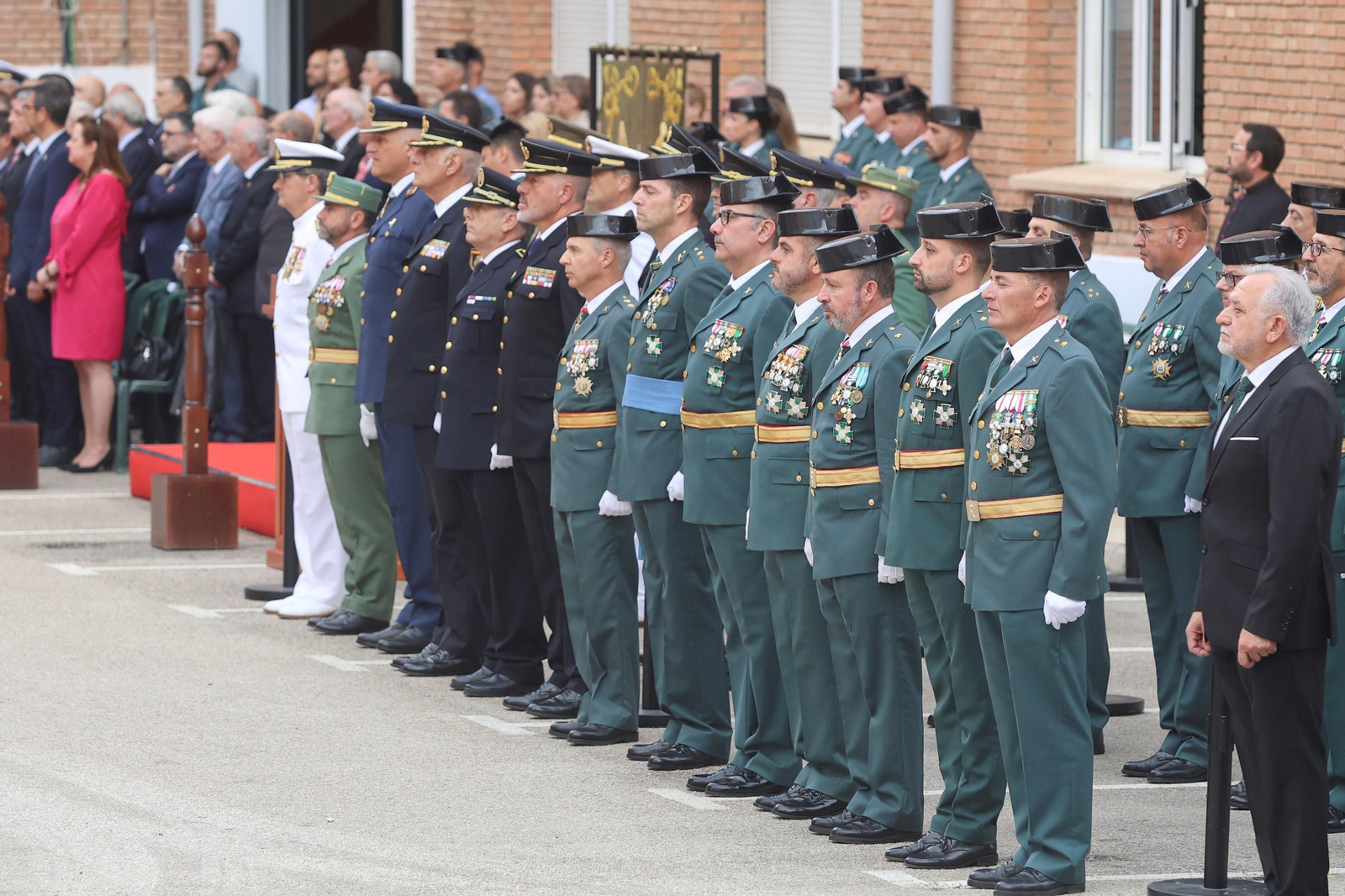 La Guardia Civil de Málaga homenajea a los agentes retirados en su 179 aniversario