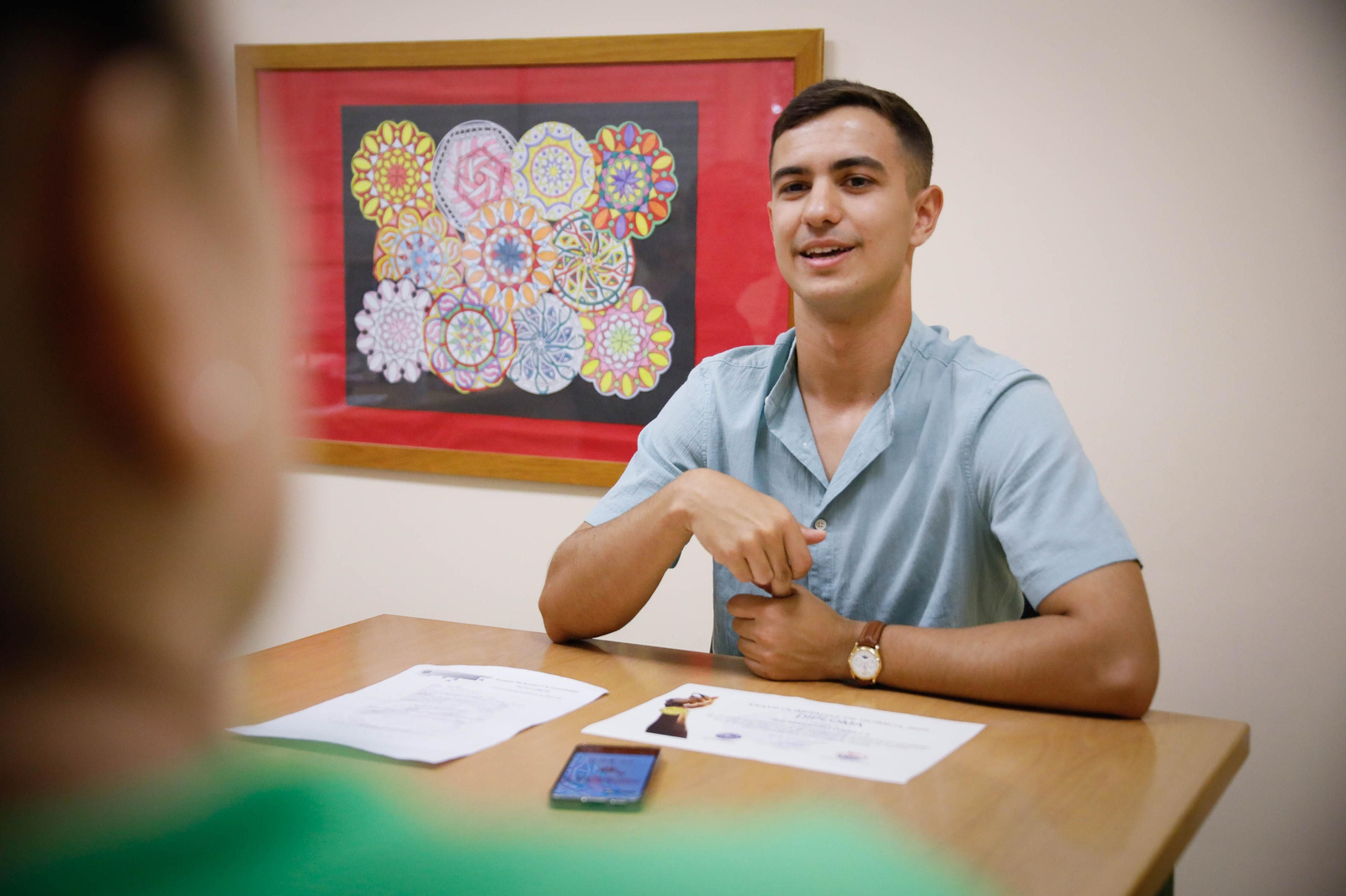 Un alumno del IES Maestro Padilla, máxima nota en la selectividad, en imágenes